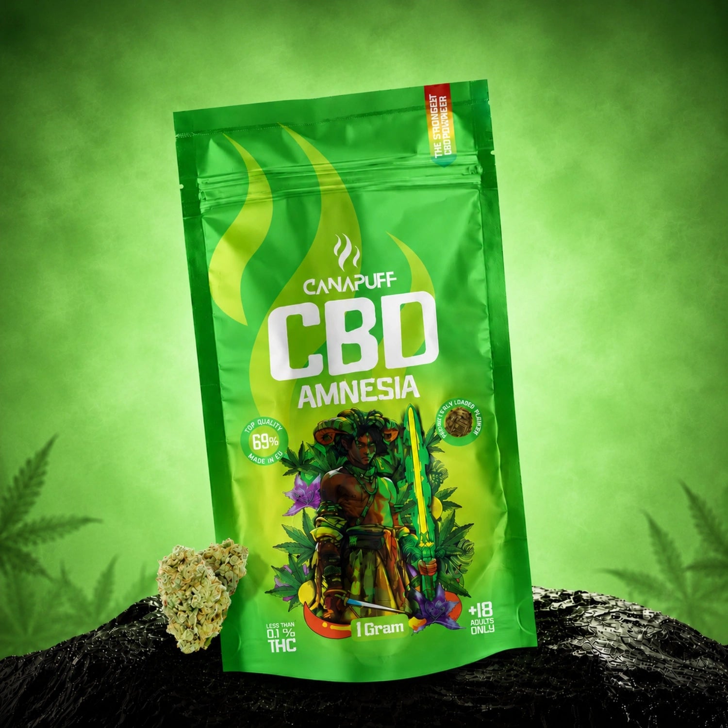CBD Květy Amnesia 69%