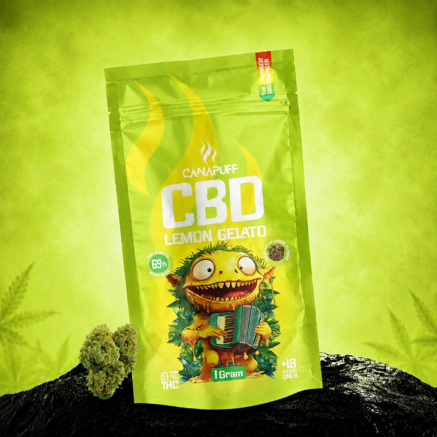 CBD Květy Lemon Gelato 69%