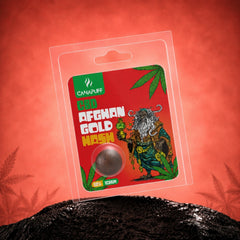 Canapuff CBD Afghan Gold hash, 1 gram, blister pakette %60 CBD