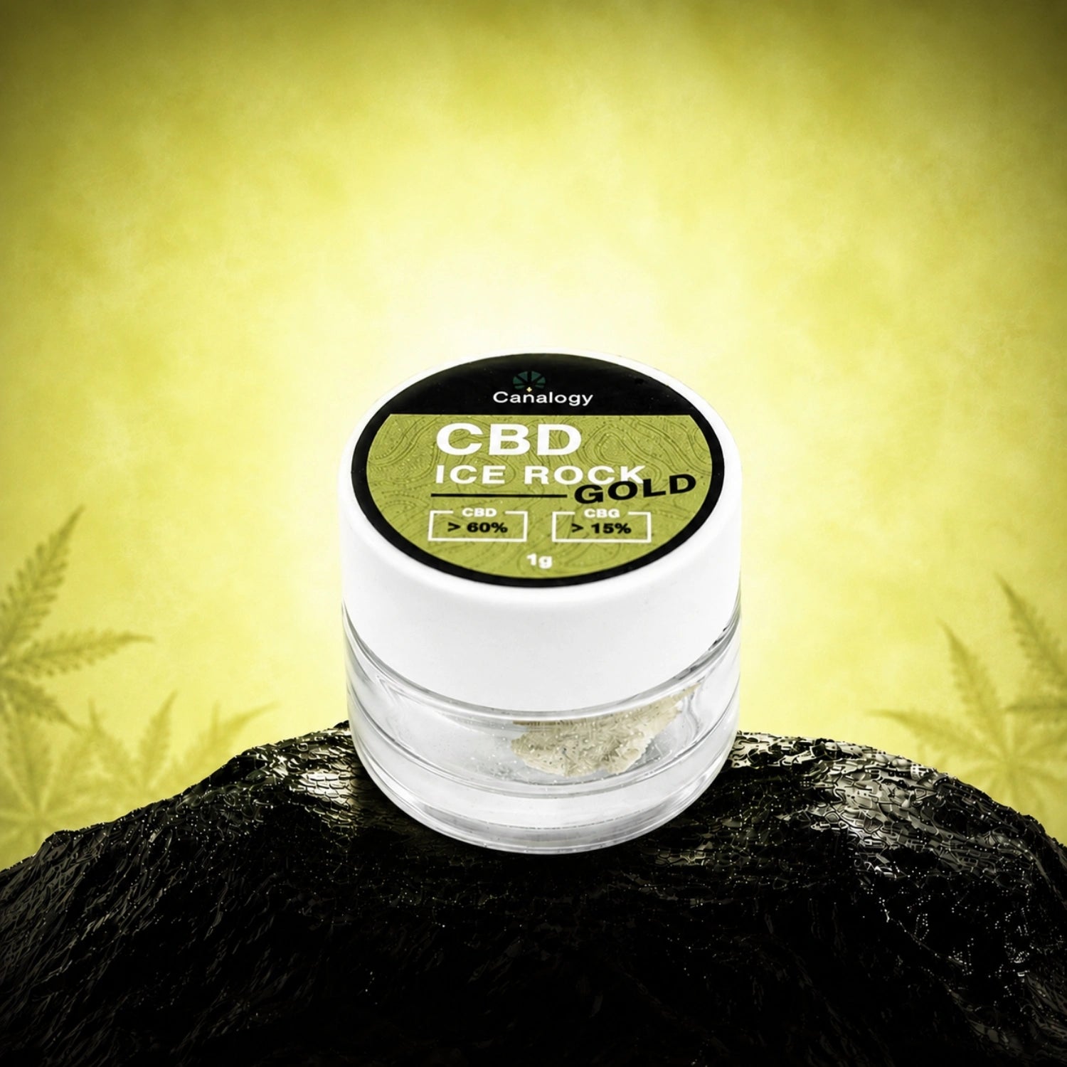CBD IceRock Χρυσό 60% CBD, 15% CBG