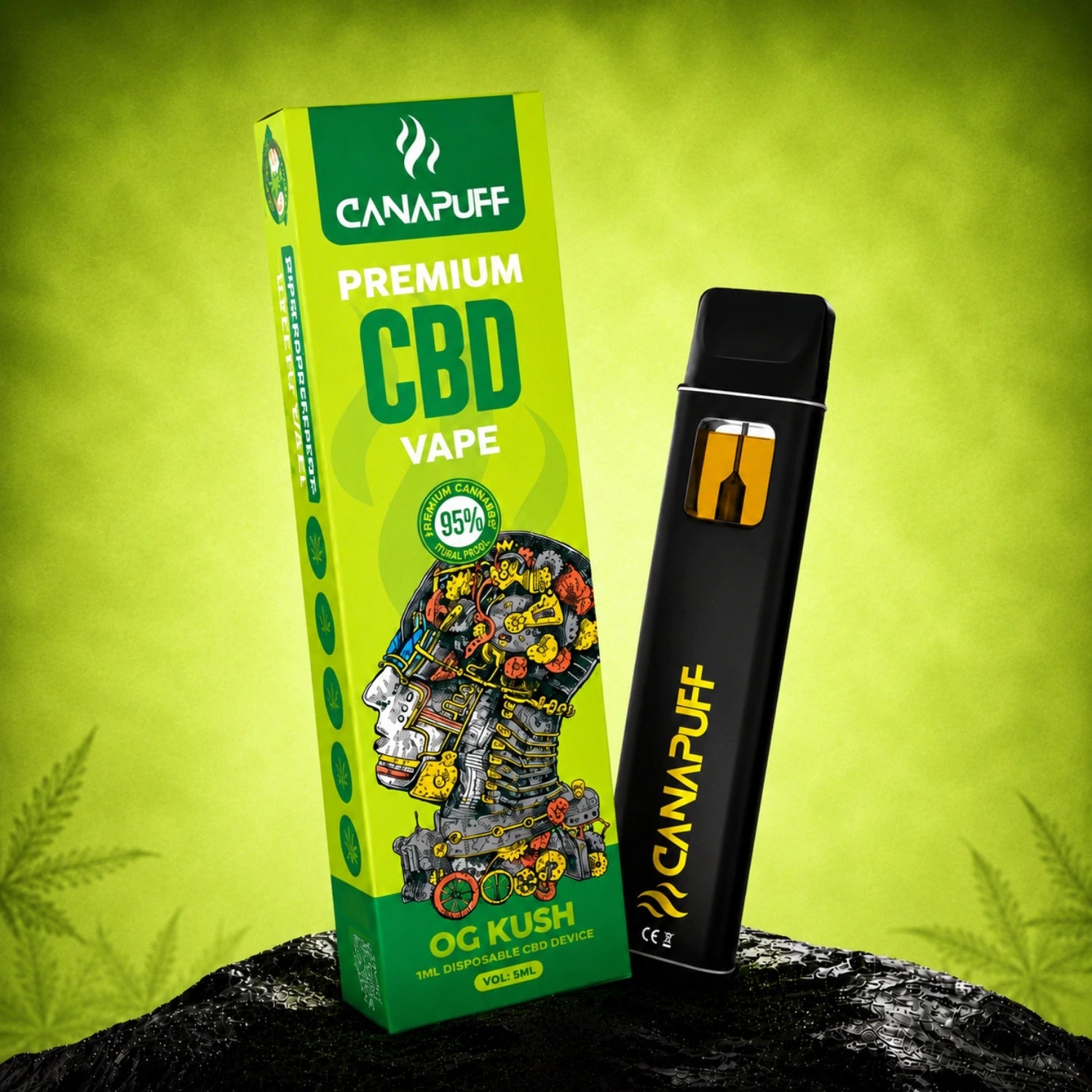 CBD Vape OG Kush 95 % 1 ml