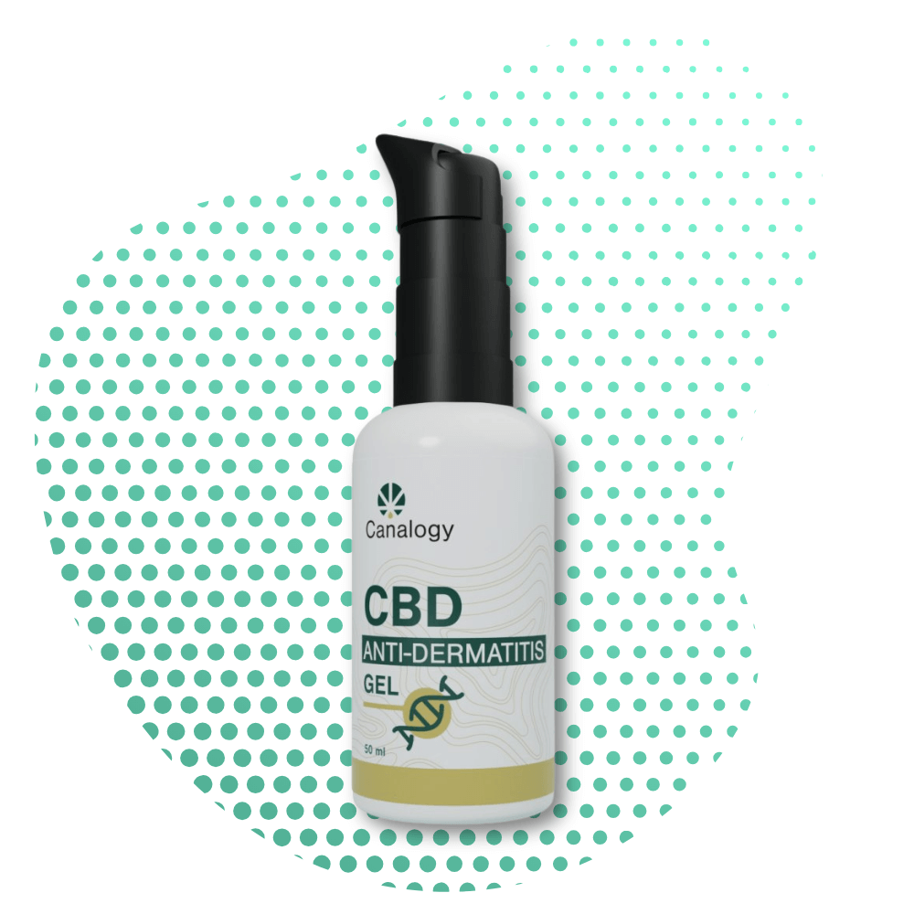 CBD гел против дерматит 50 мл Canapuff