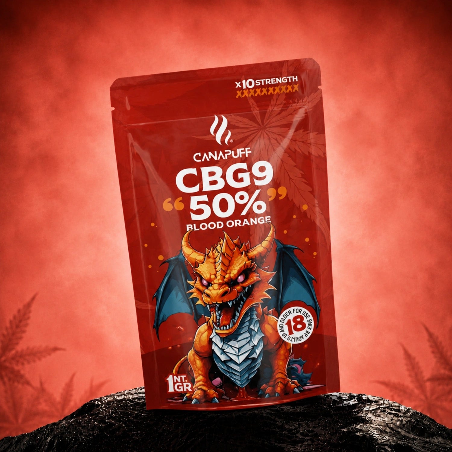 CBG9 Bloemen Blood Orange 50%
