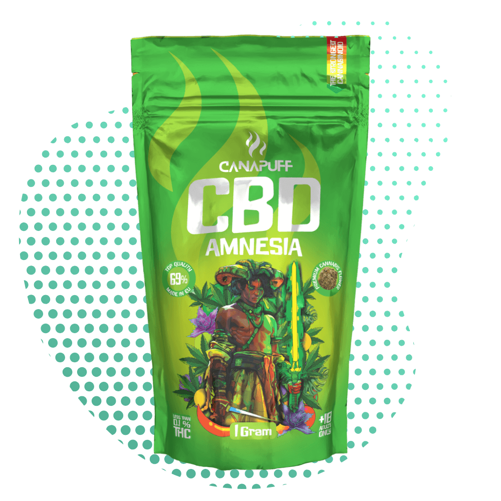 Canapuff - Amnesia 69% - CBD Bloemen