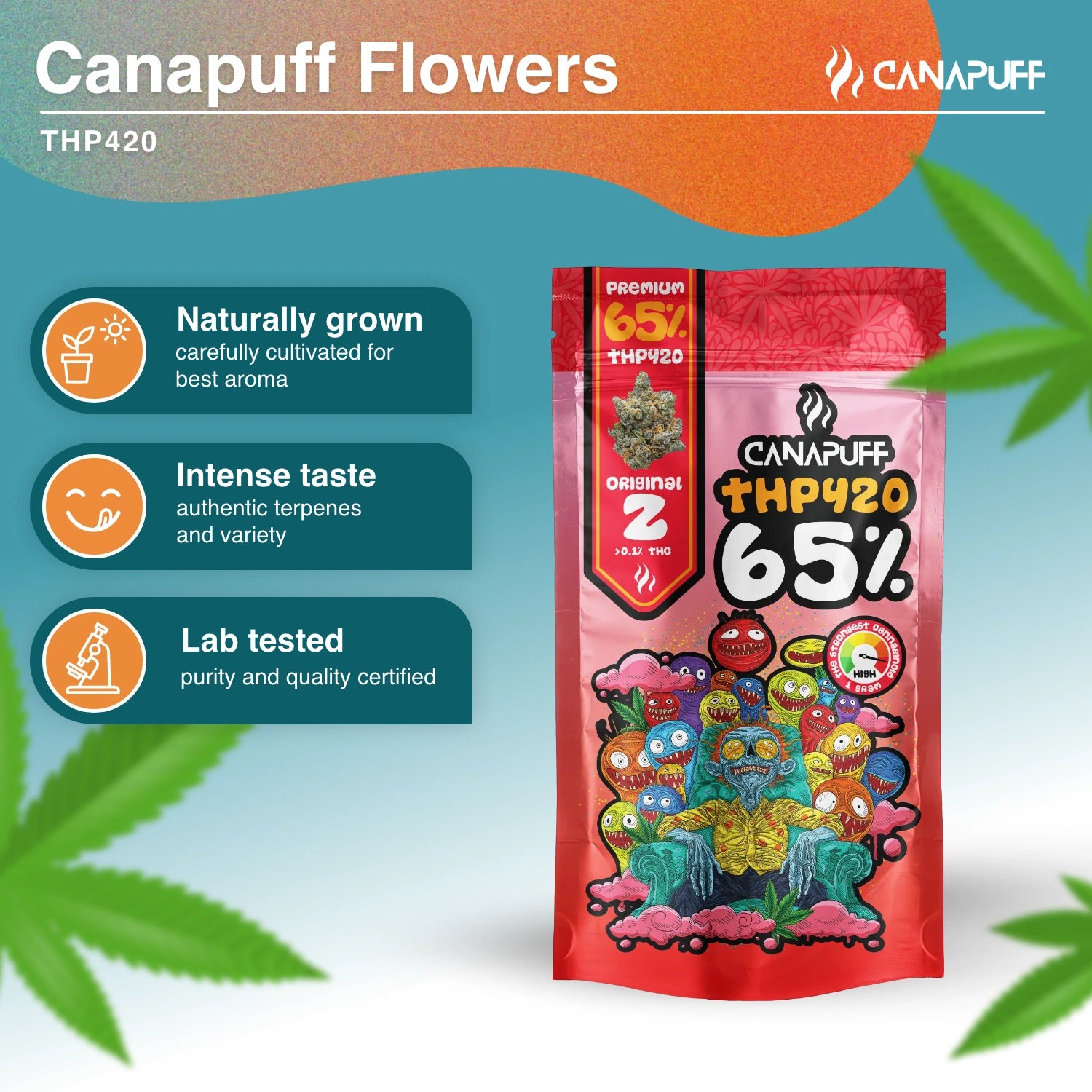 Original Z 65% - THP420 Fiori - Canapuff