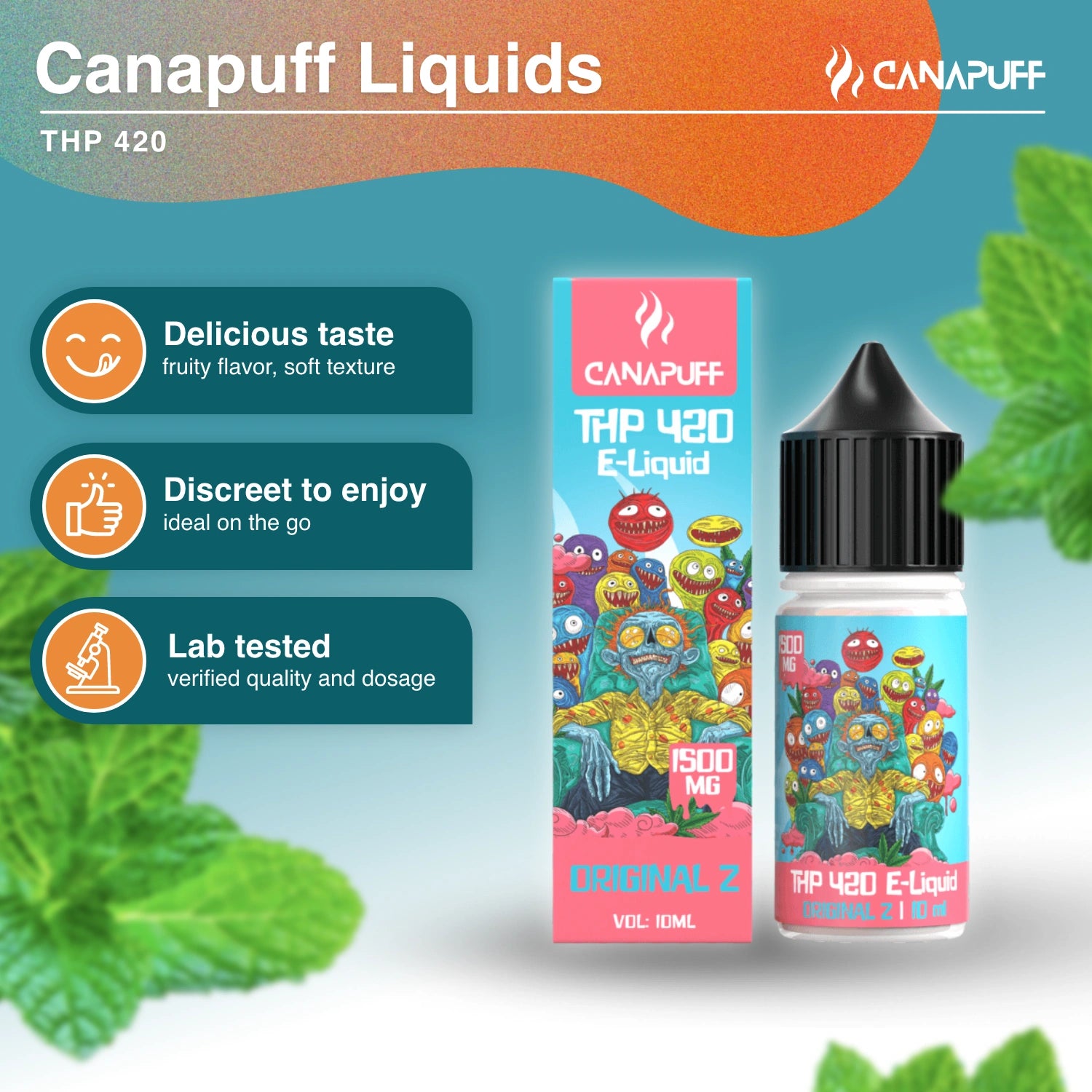 THP420 Liquid 1.500mg - Original Z - Canapuff