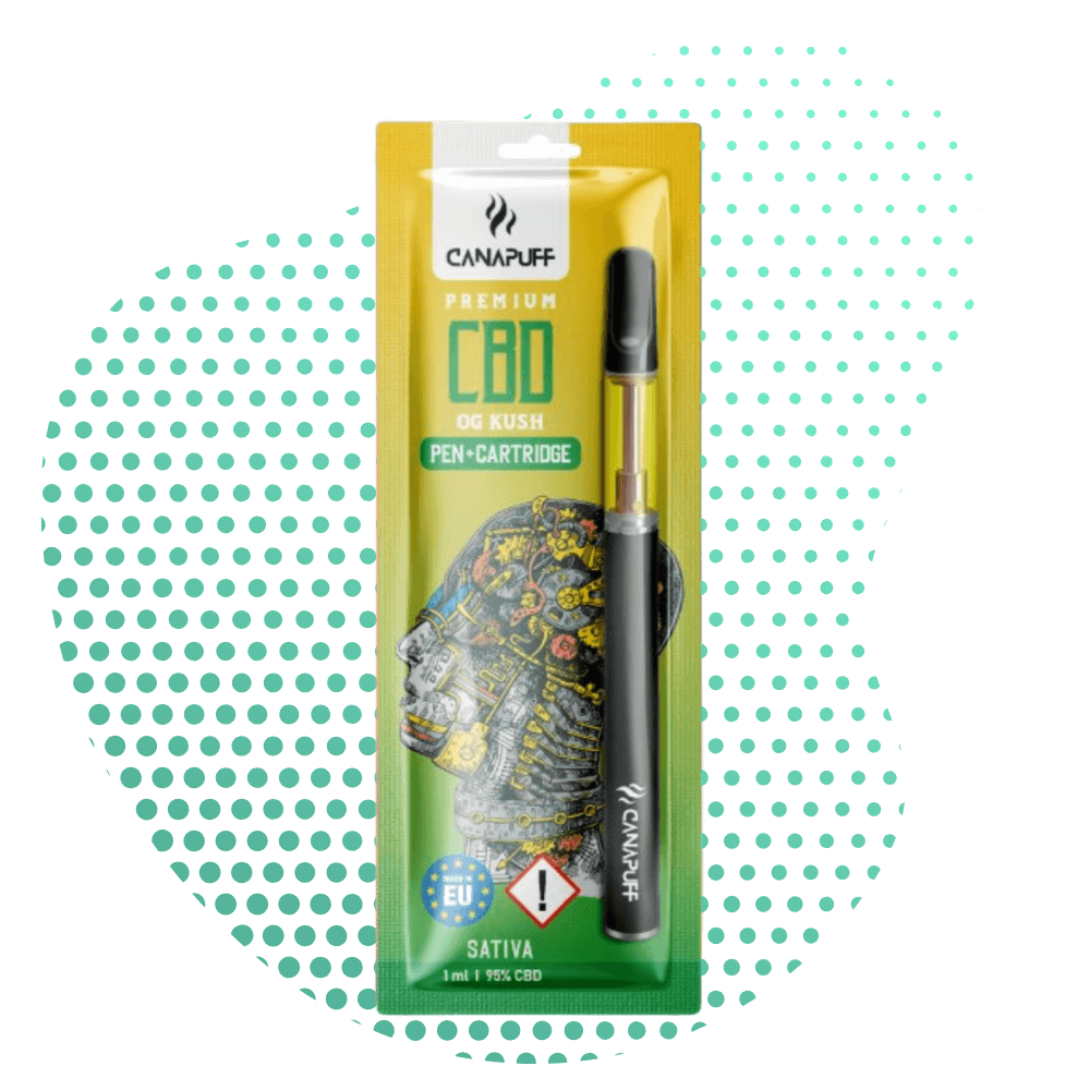 Canapuff - OG Kush - CBD 95% - Pen+Cartridges