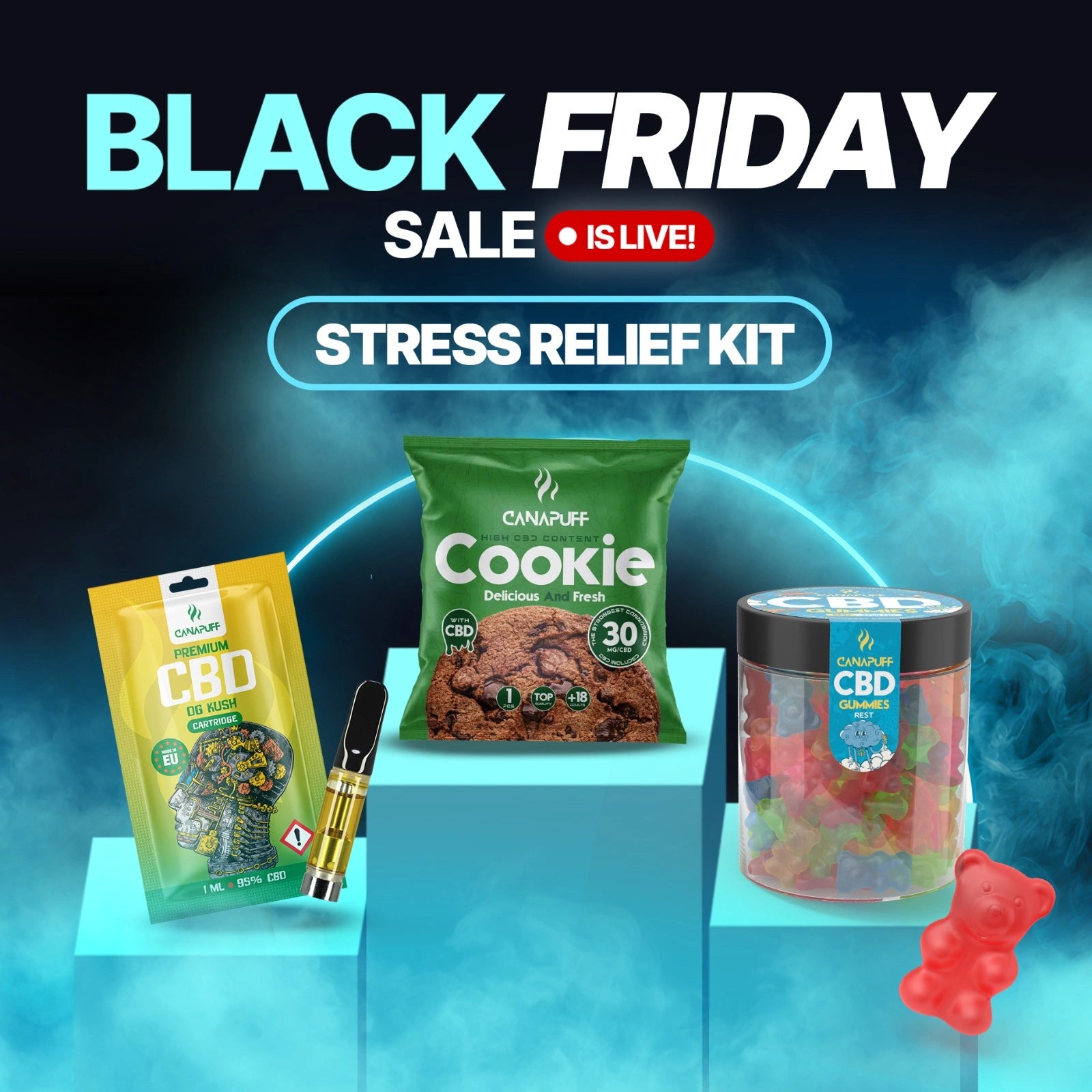 Kit per il sollievo dallo stress