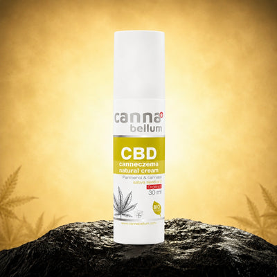 Crema per la pelle Cannabellum CBD Canneczema, 30ml – Palacio