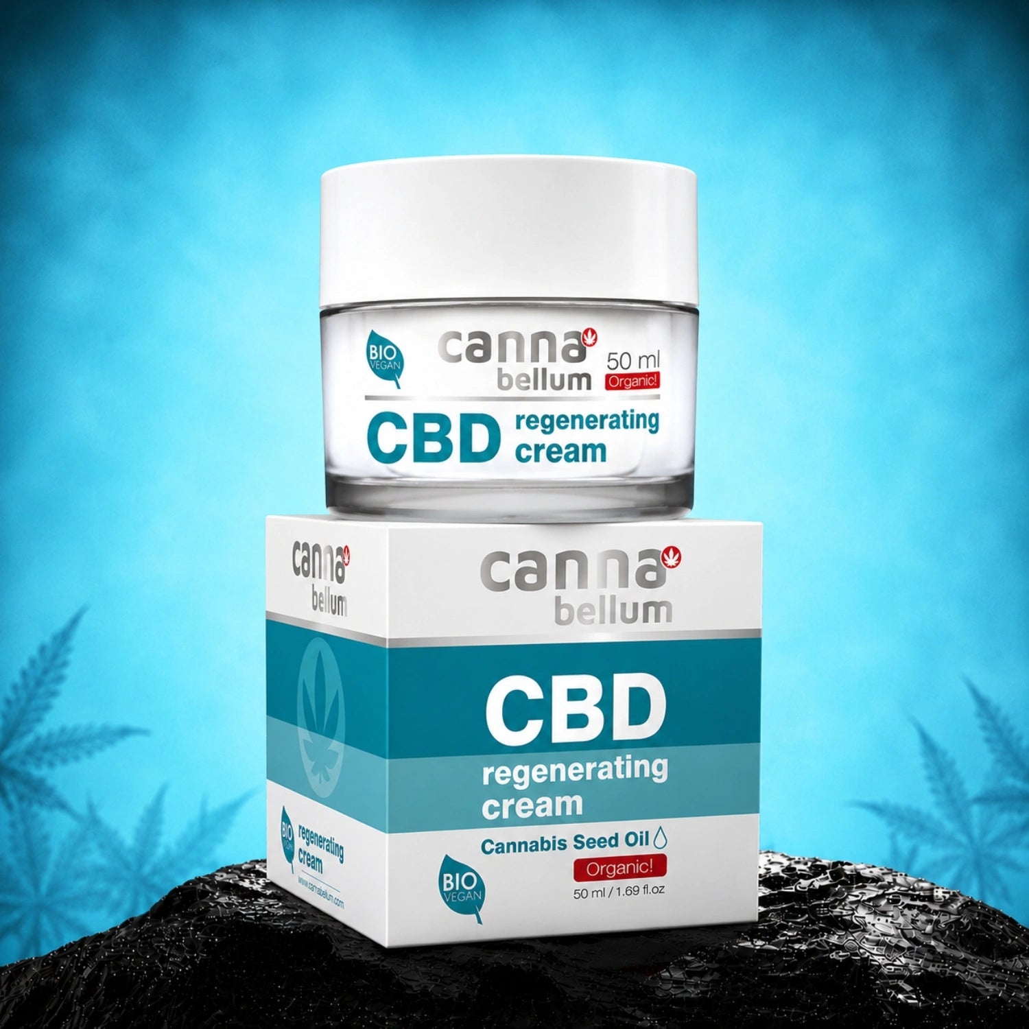 Cannabellum CBD регенеруючий крем, 50ml - Palacio