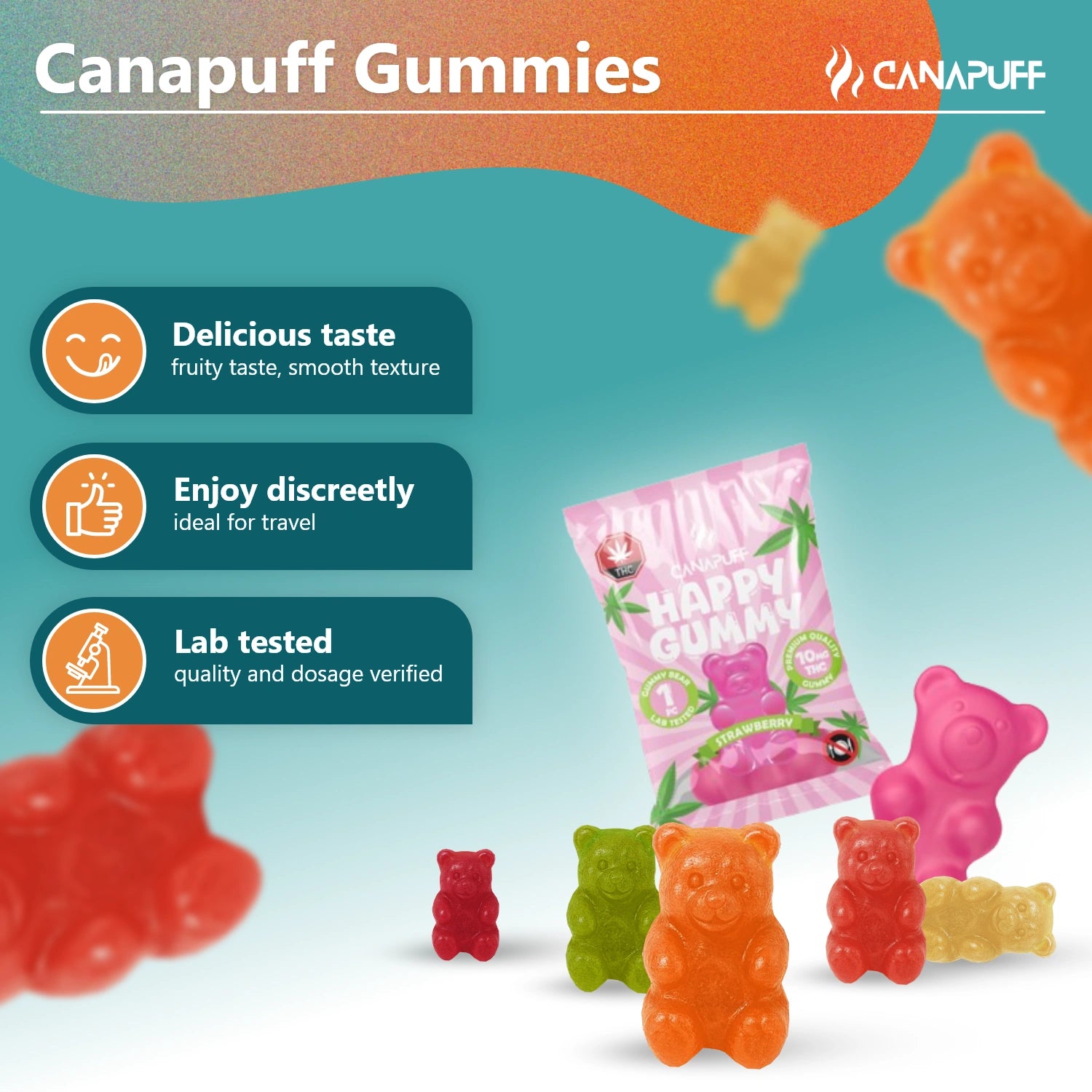 THC Gummies Strawberry