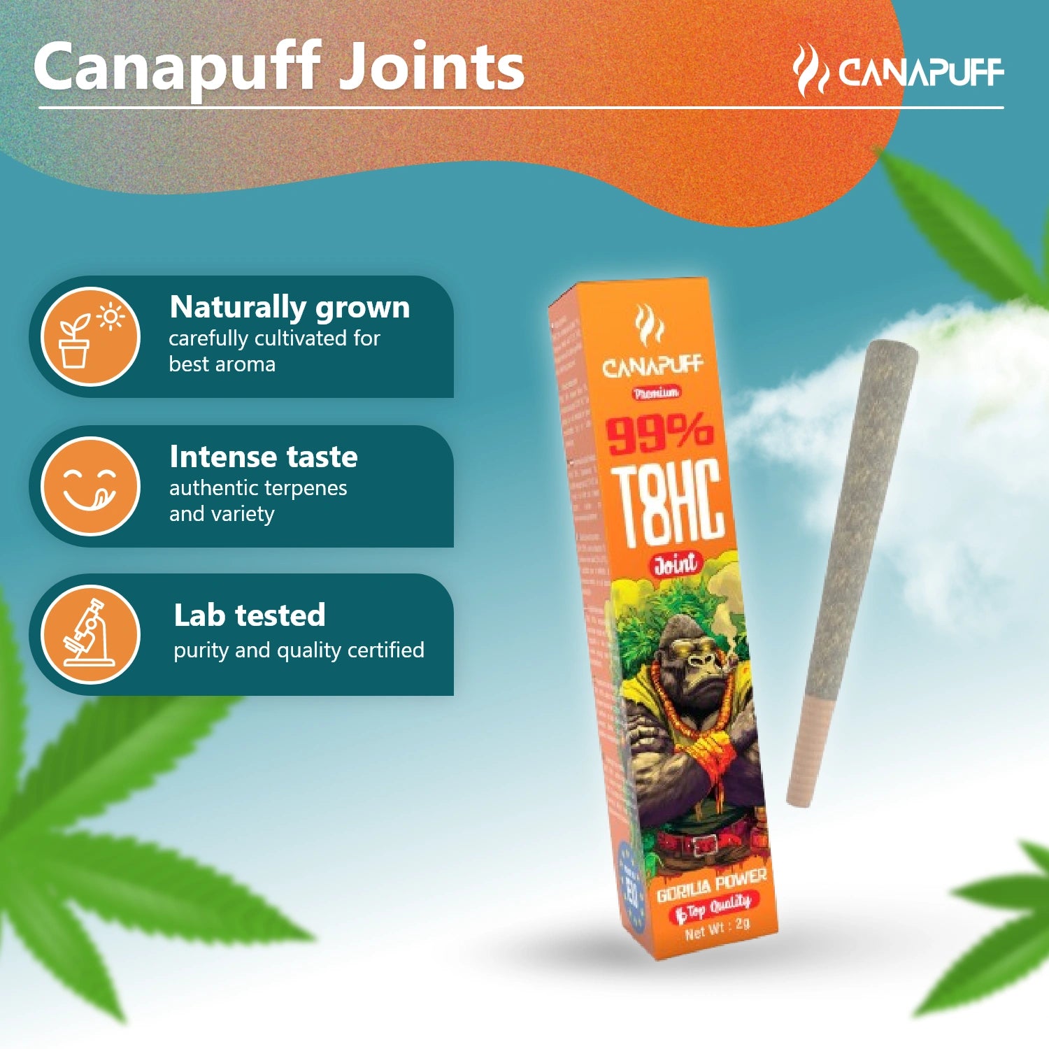 T8HC Joint Gorilla Power 99 % 2 g