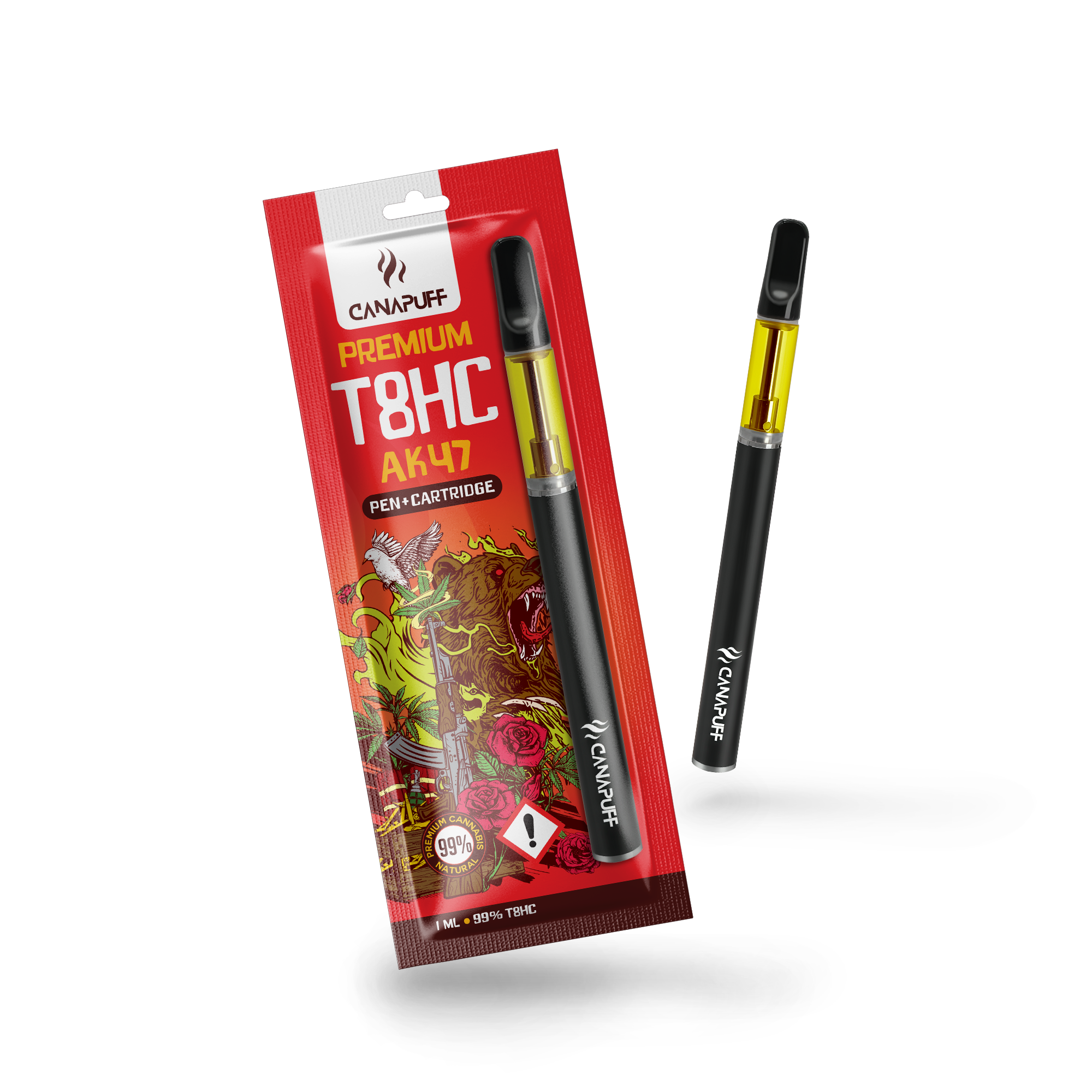 T8HC Pen+Cartridge AK47 99%