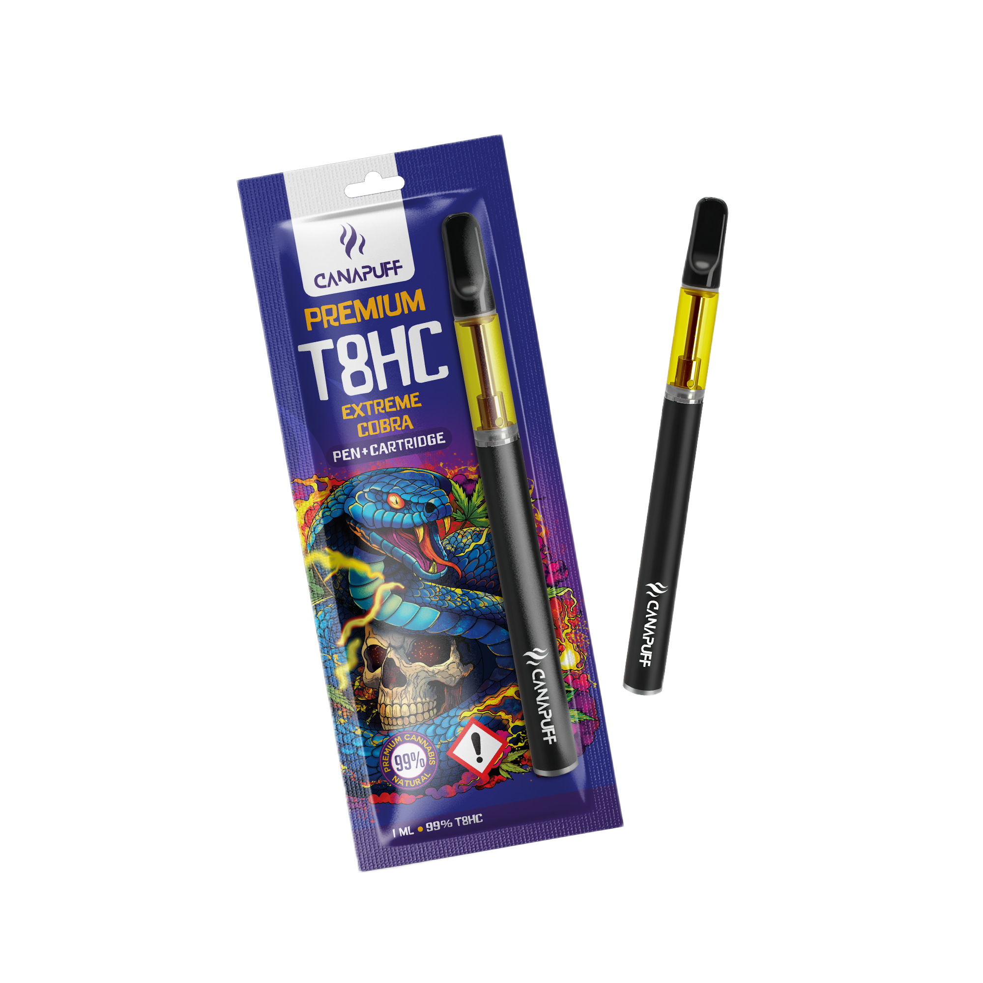 T8HC Pen+Cartridge Extreme Cobra 99%