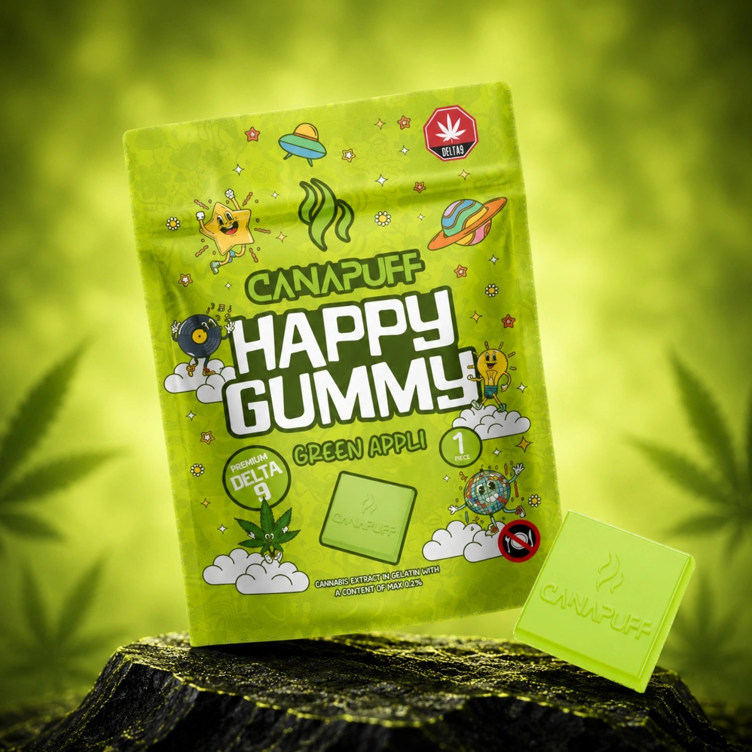 Delta 9 Gummy Green Appli