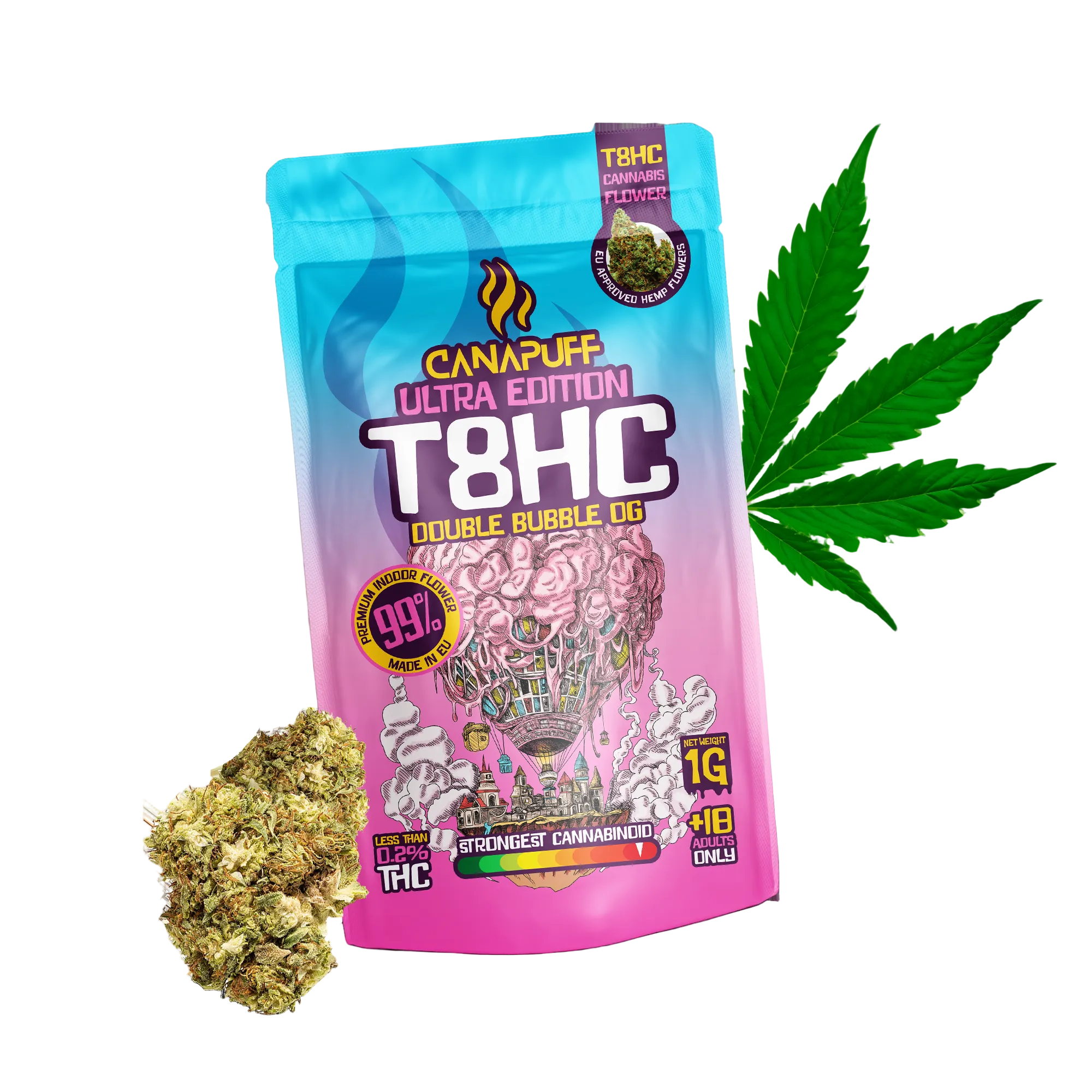 T8HC Bloemen Double Bubble Ultra Edition 99%