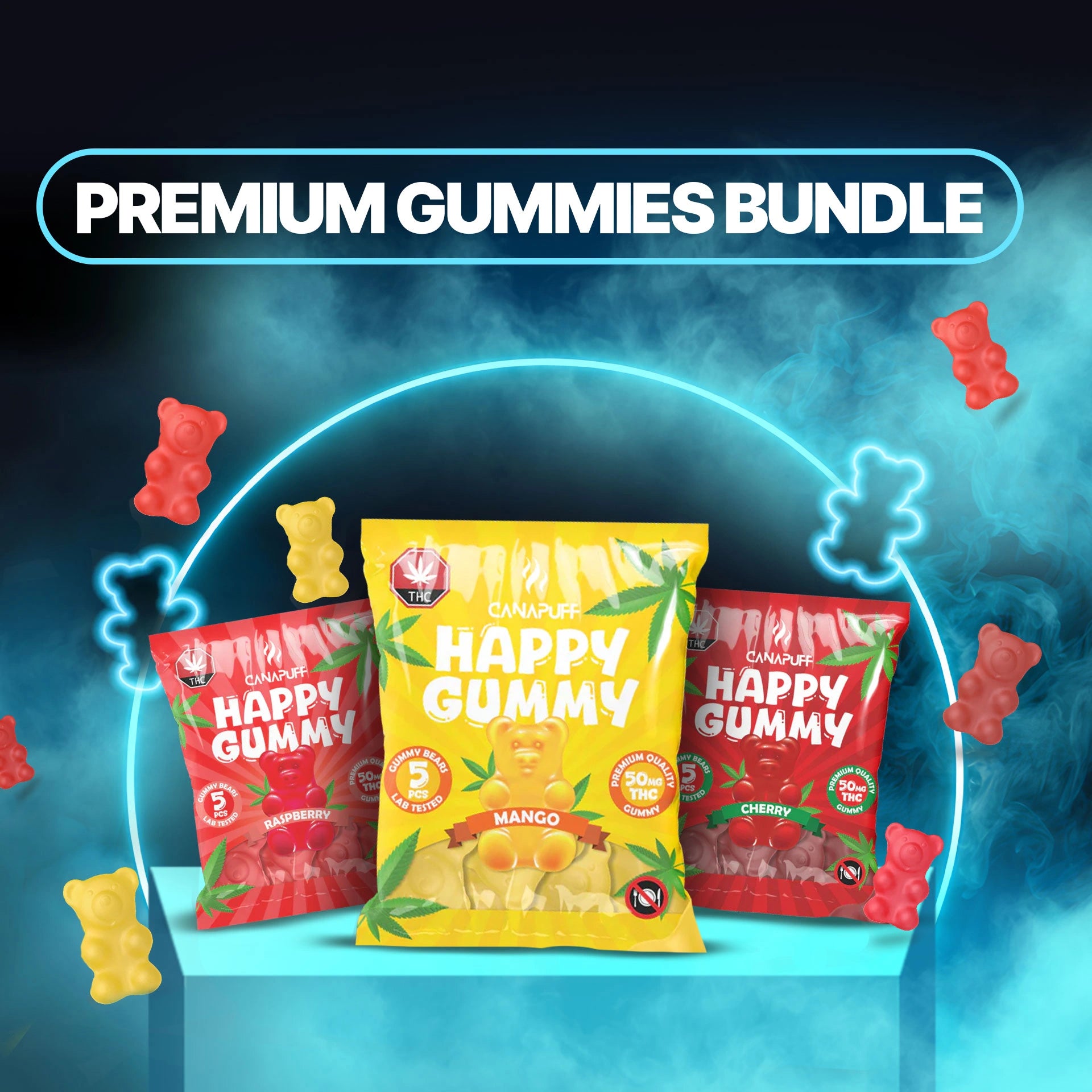 Prémium Gumicukorkák Bundle (3×5 db)