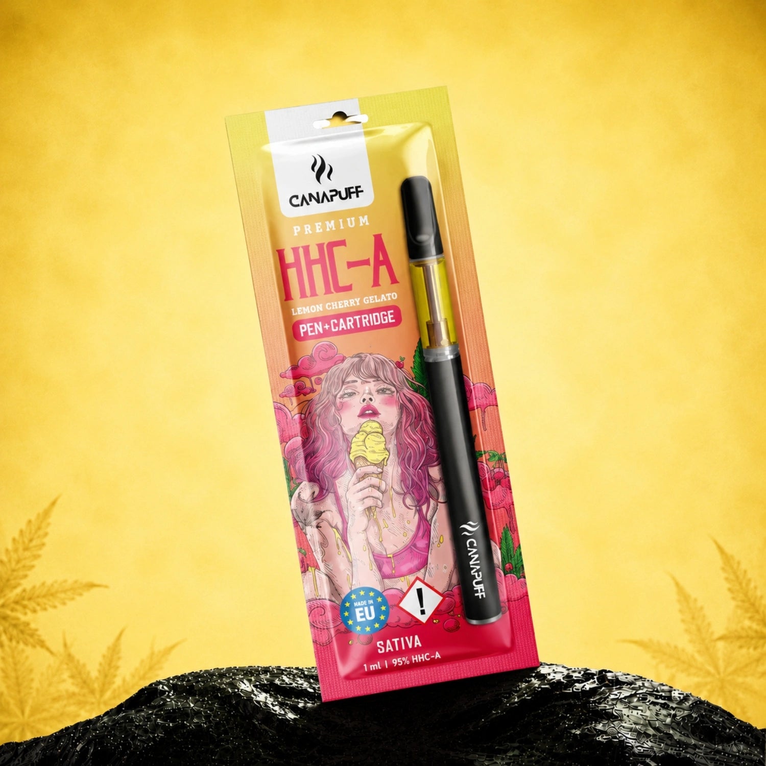 HHC-A Pen+Cartridge Lemon Cherry Gelato 95%