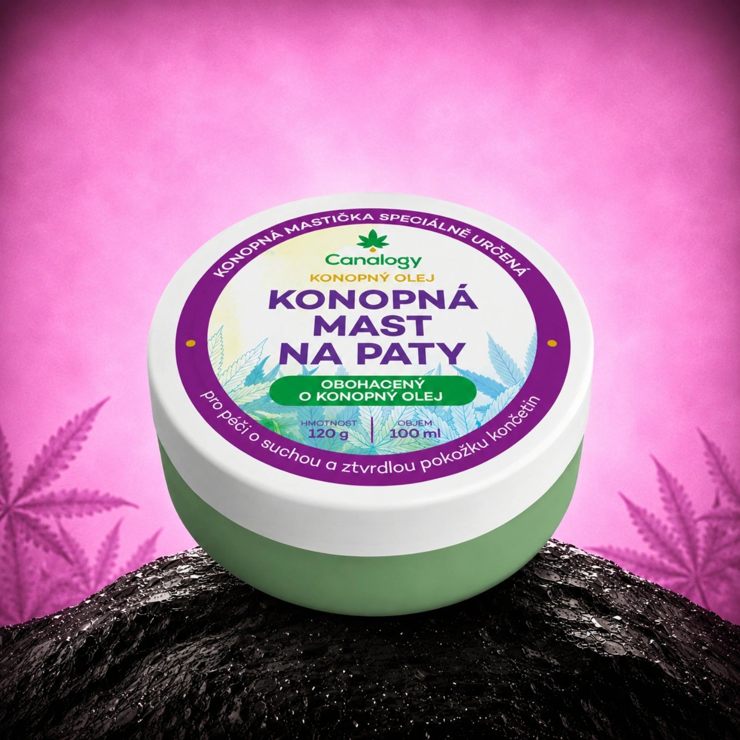Hemp ointment for heels - Canalogy