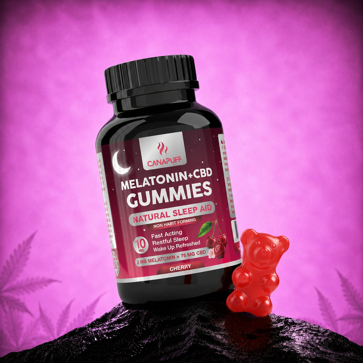 Melatonin+CBD Gumeni bomboni Trešnja