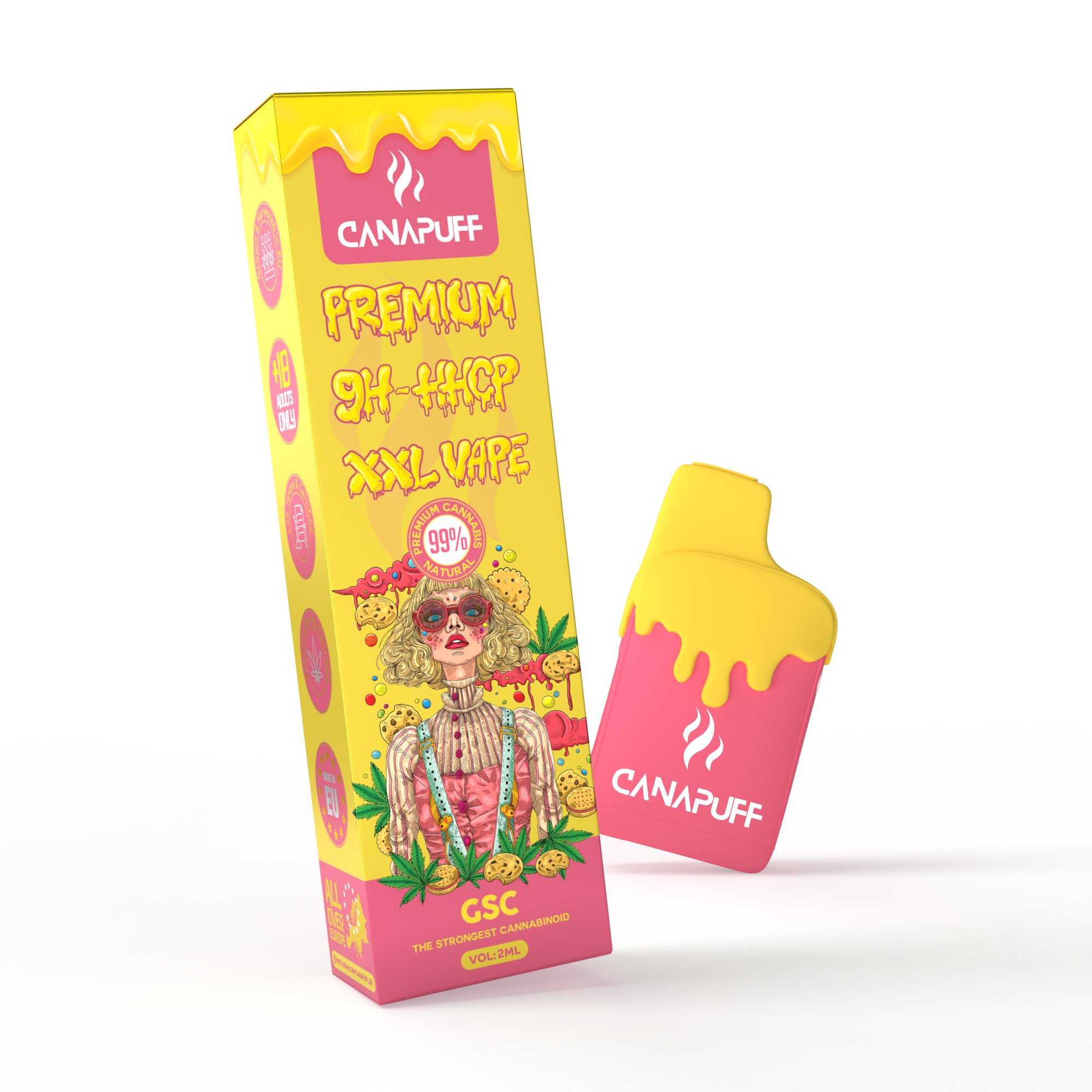 9H-HHCP XXL Vape GSC 99% 2ml