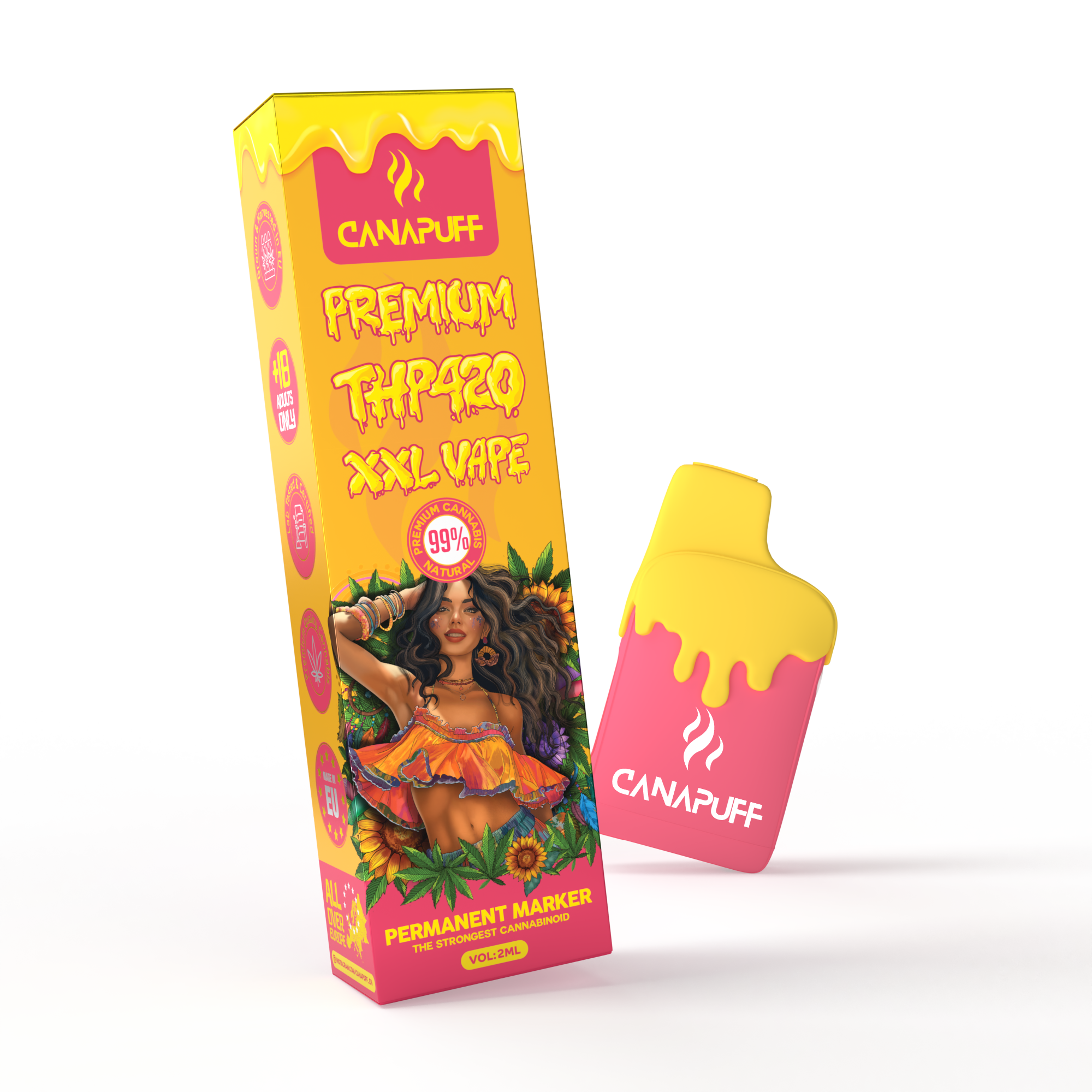 THP420 XXL Vape Permanent Marker 99% 2ml