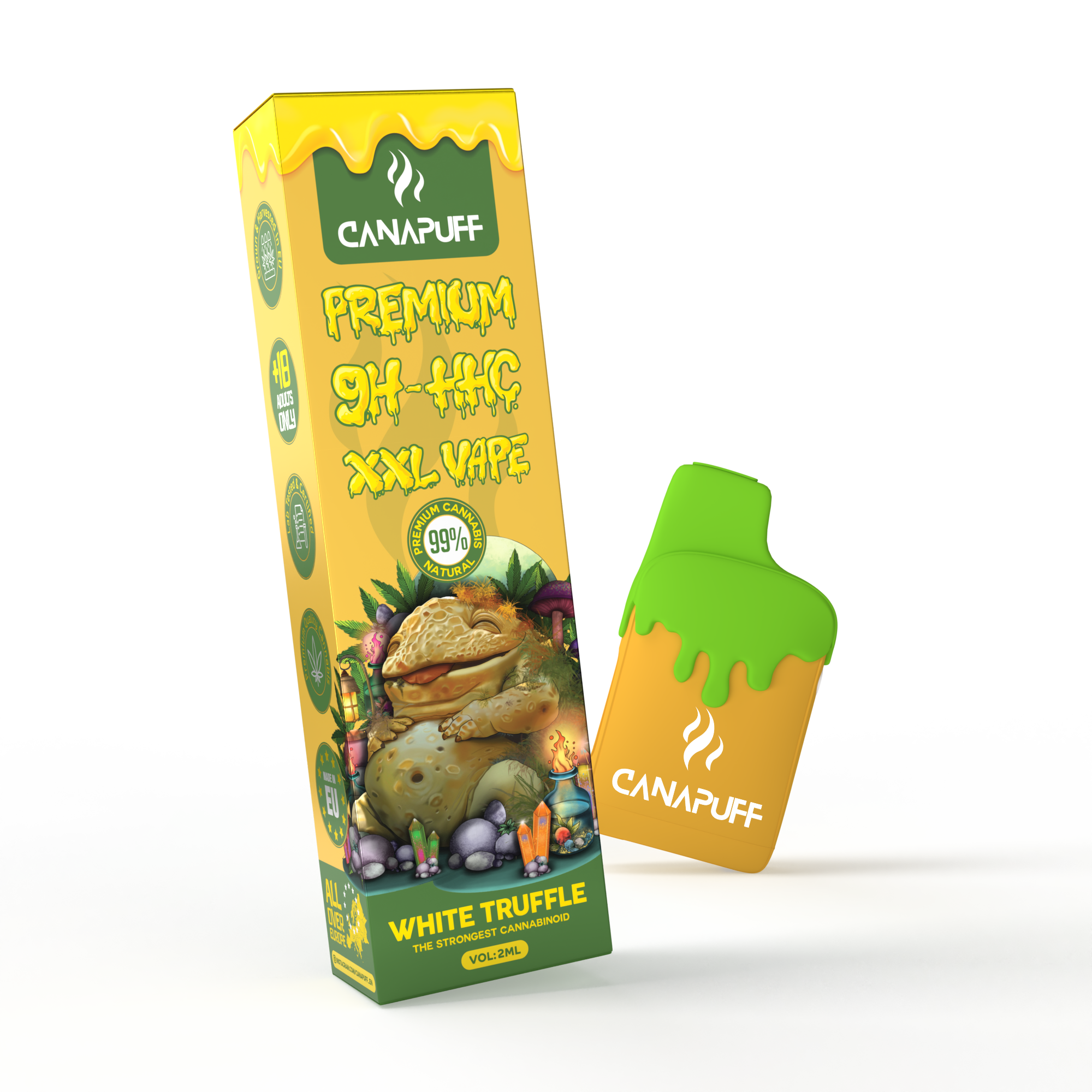 9H-HHC XXL Vape White Truffle 99% 2 мл