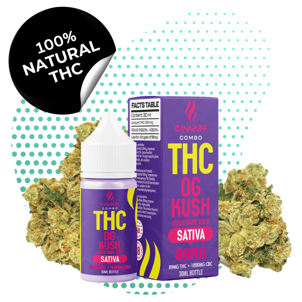 liquid THC OG Kush Sativa
