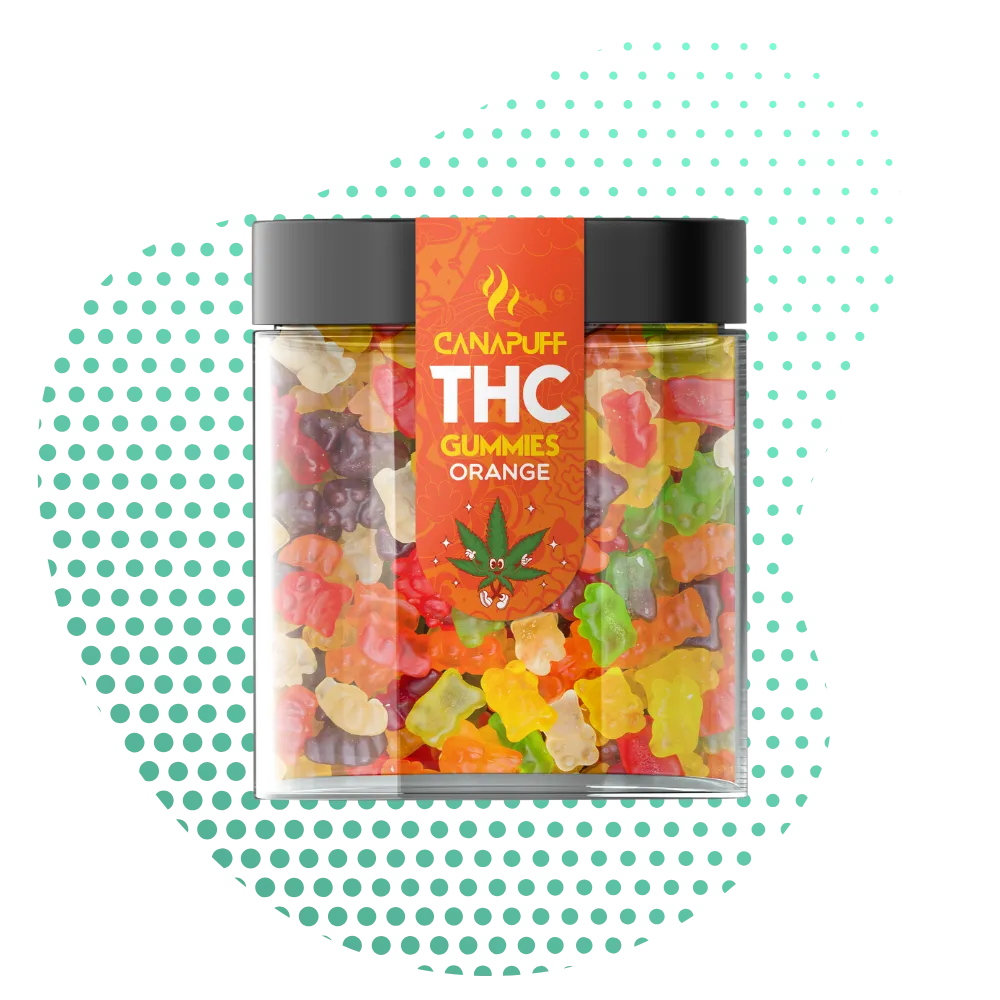 THC Gummies Orange-Canapuff
