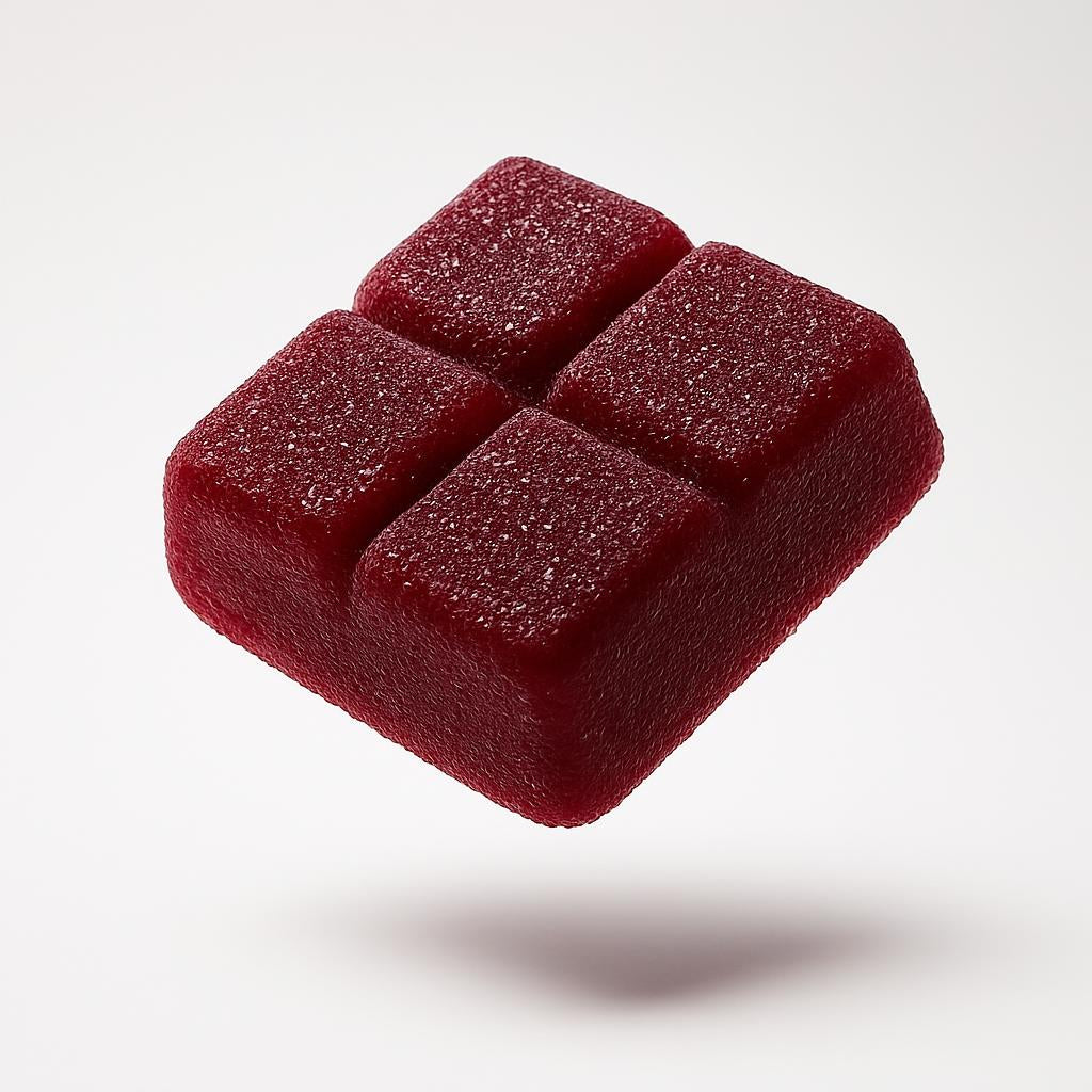 Cherry Slushie Live Resin THC Gummies (Hybrid)