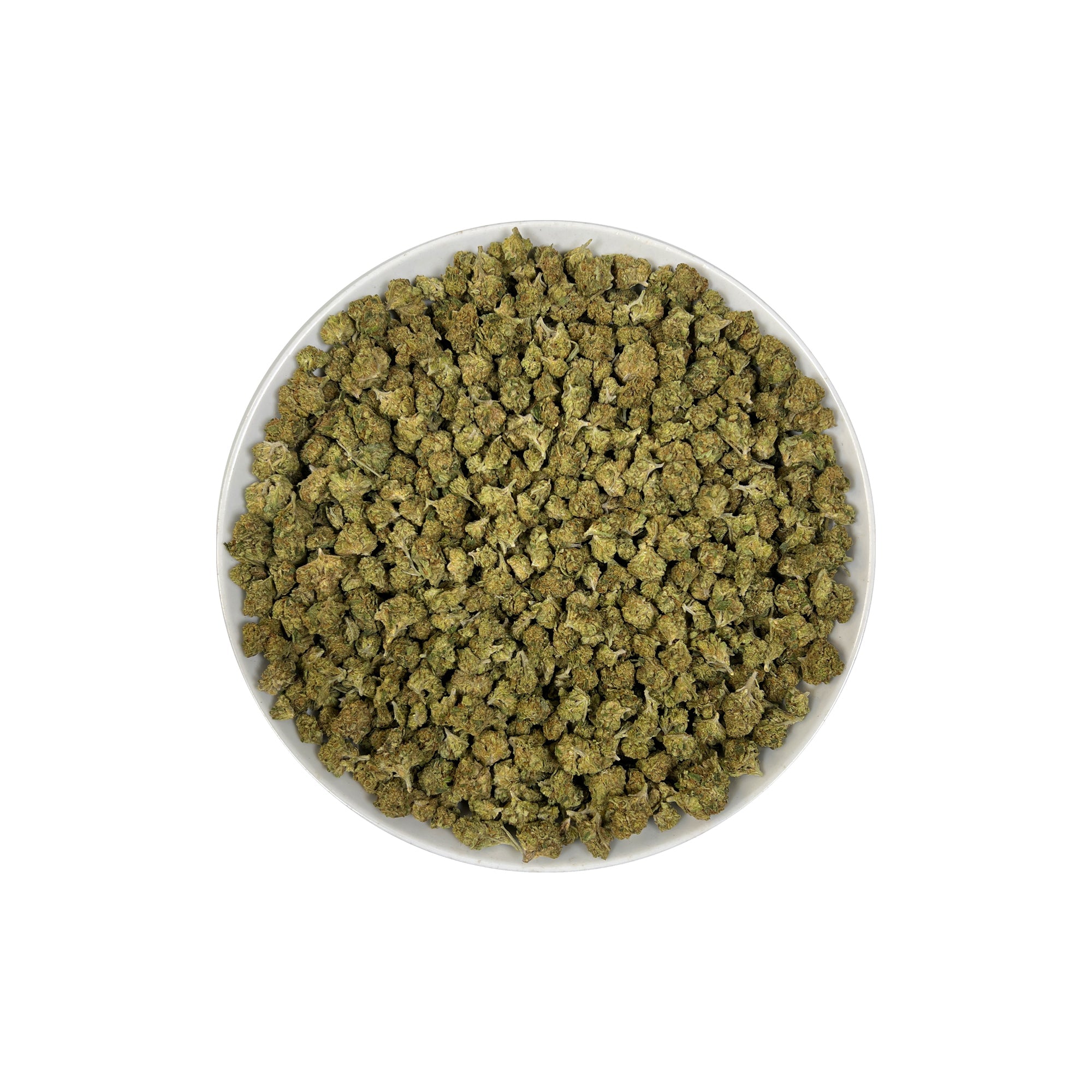 PUFFY Dosido (smalls) is an indica-dominant hybrid THCa strain, born from the legendary cross of Girl Scout Cookies (GSC) × Face Off OG. The aroma is a rich blend of sweet, baked cookie notes, layered with dank and funky undertones that create a deeply enticing and complex scent. Visually striking, with dense medium buds in deep green and purple tones, accented by bright orange pistils and a frosty coat of milky-white trichomes. Consumers often report a calming body high with uplifting mental clarity, makin