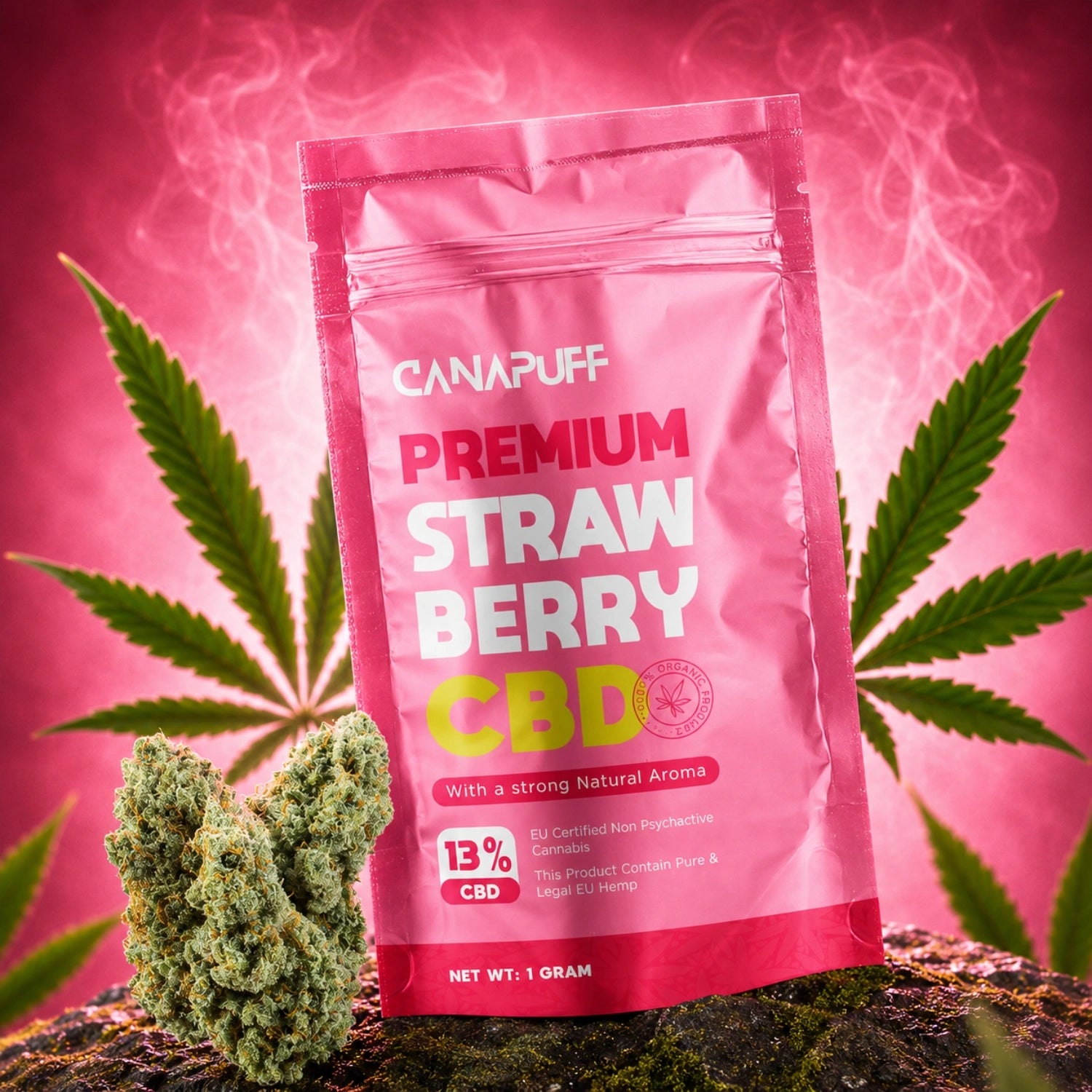 CBD Květy Strawberry 13%