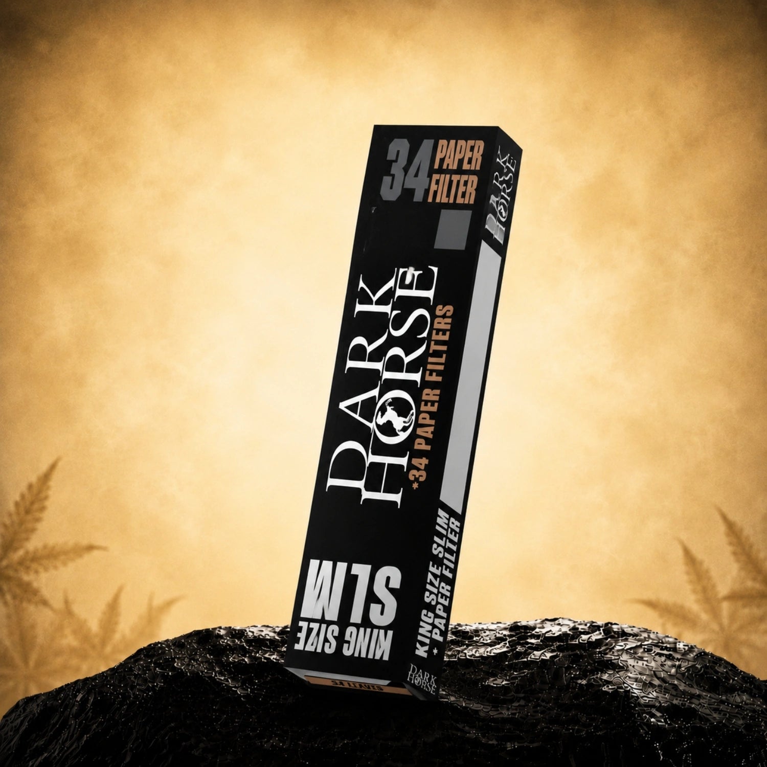 Set Rolling Papers+Filtres Dark Horse King Size