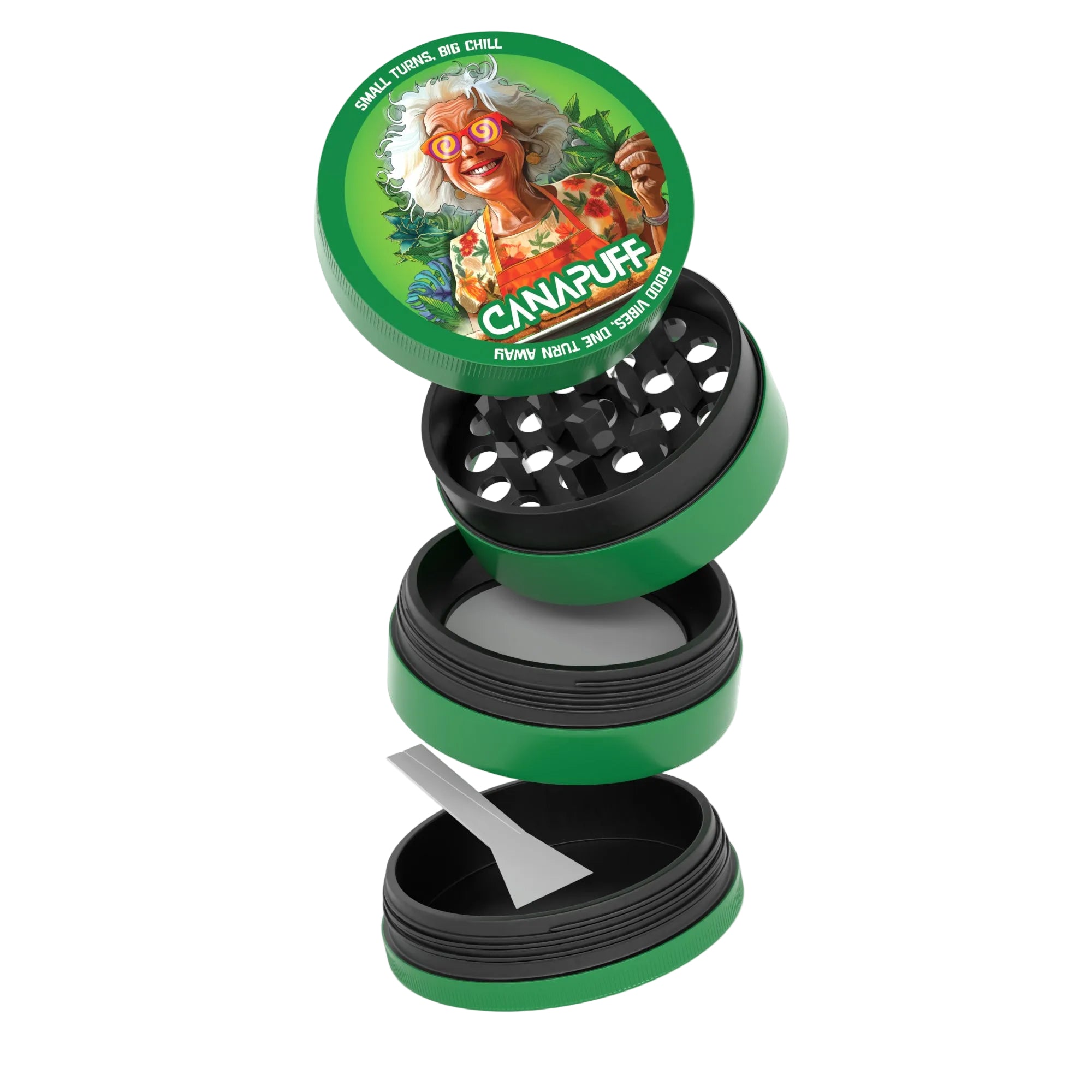 Grinder in Metallo Sniker Doodle