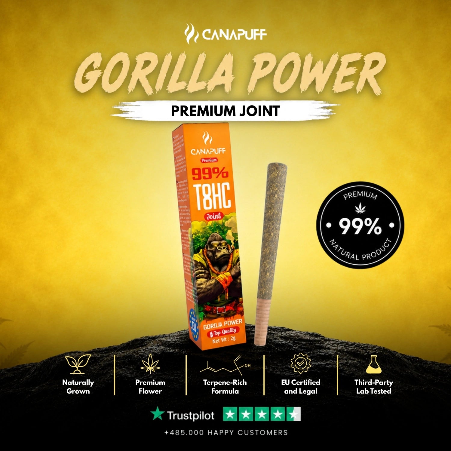 T8HC Joint Gorilla Power 99% 2g