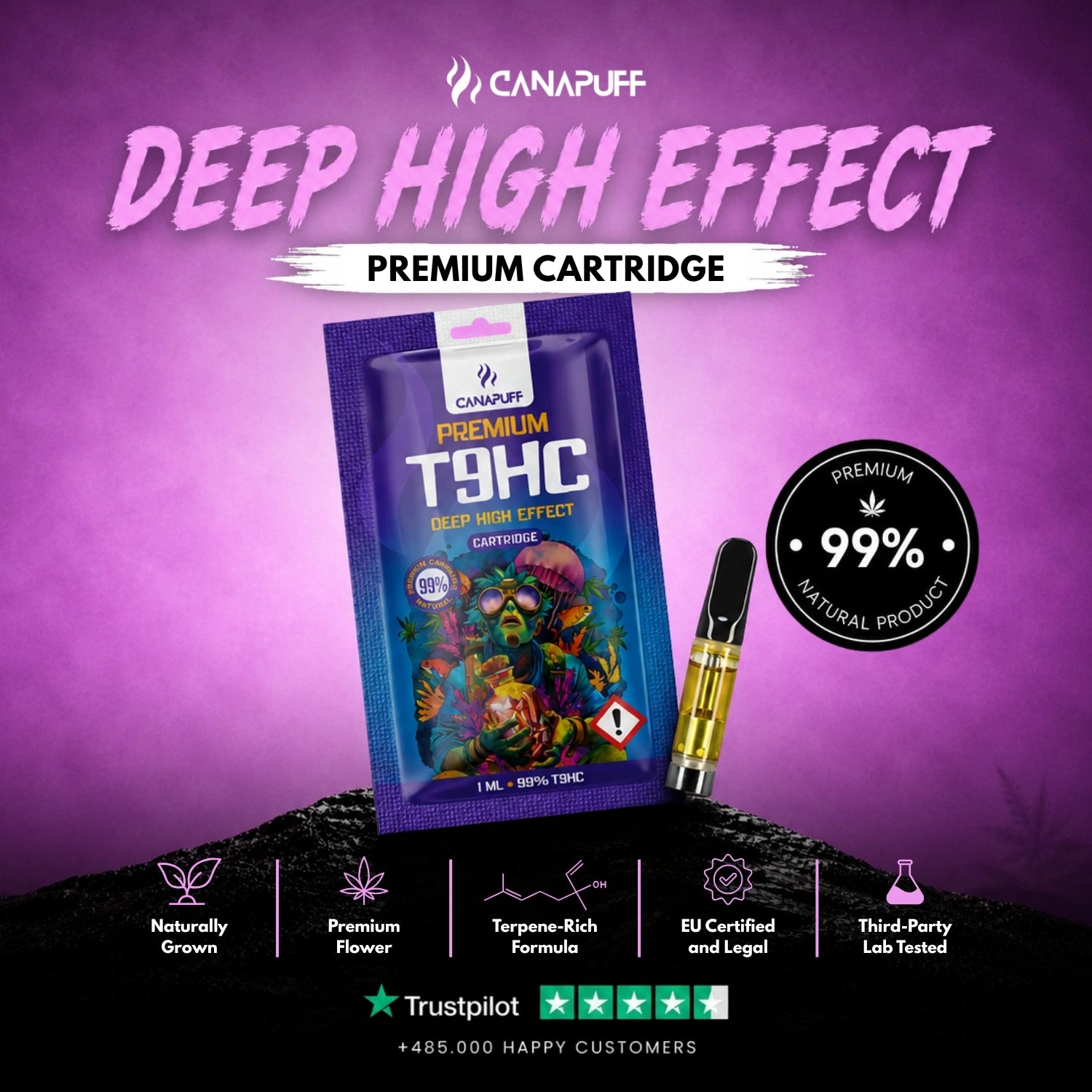 T9HC Cartridge Deep 99%