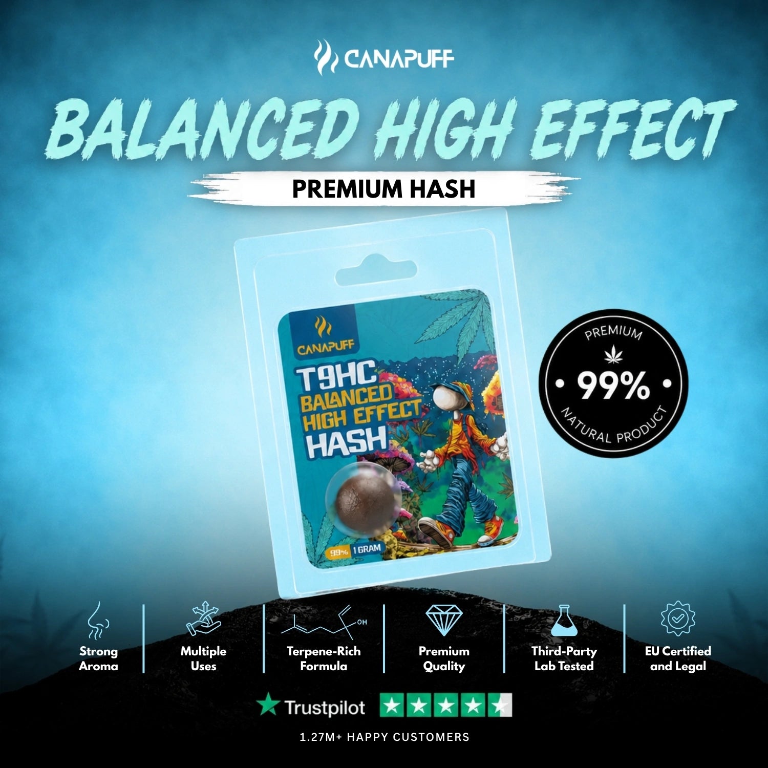 T9HC Hash Balanced High Učinak 99%
