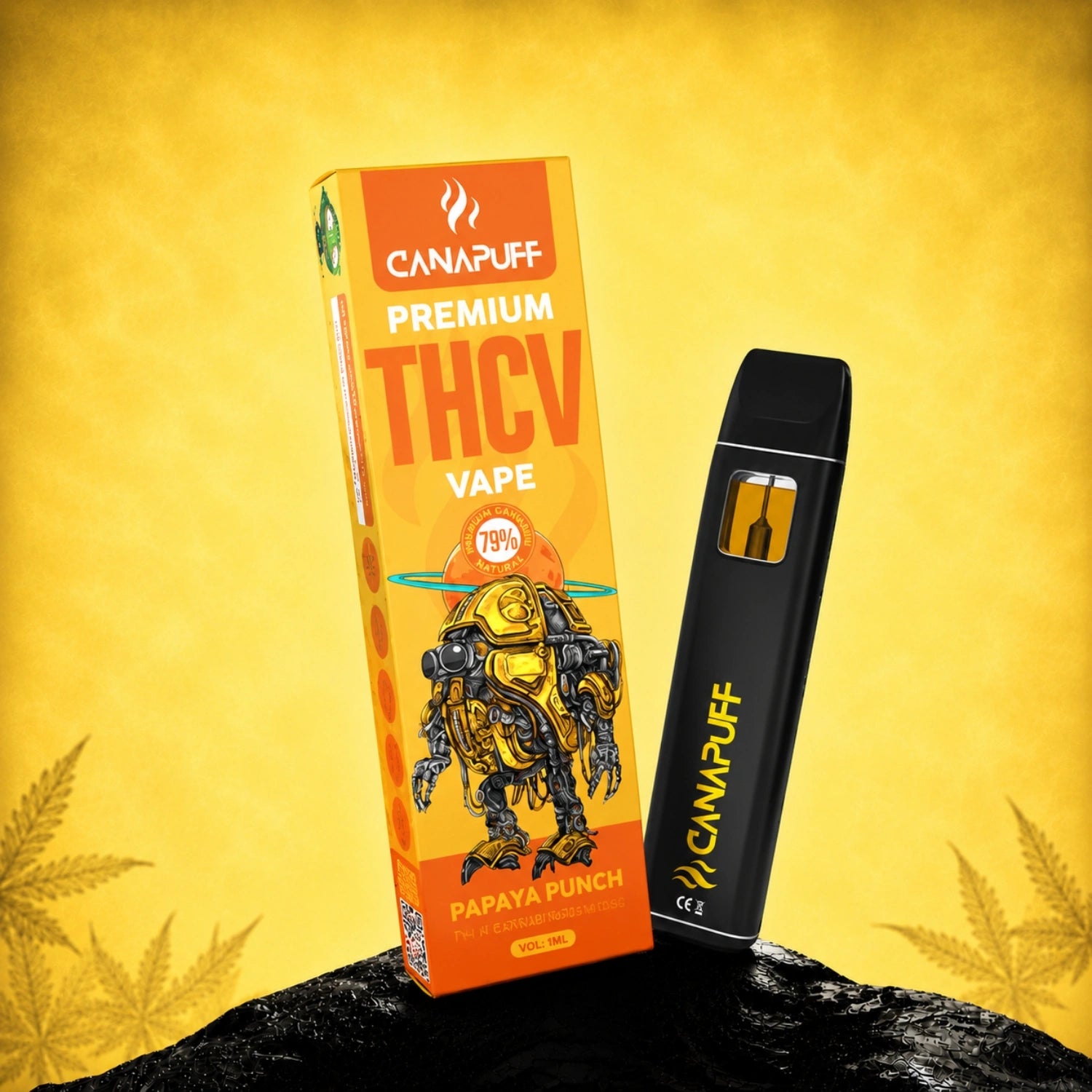 THCv Vape Papaya Punch 79% 1 ml