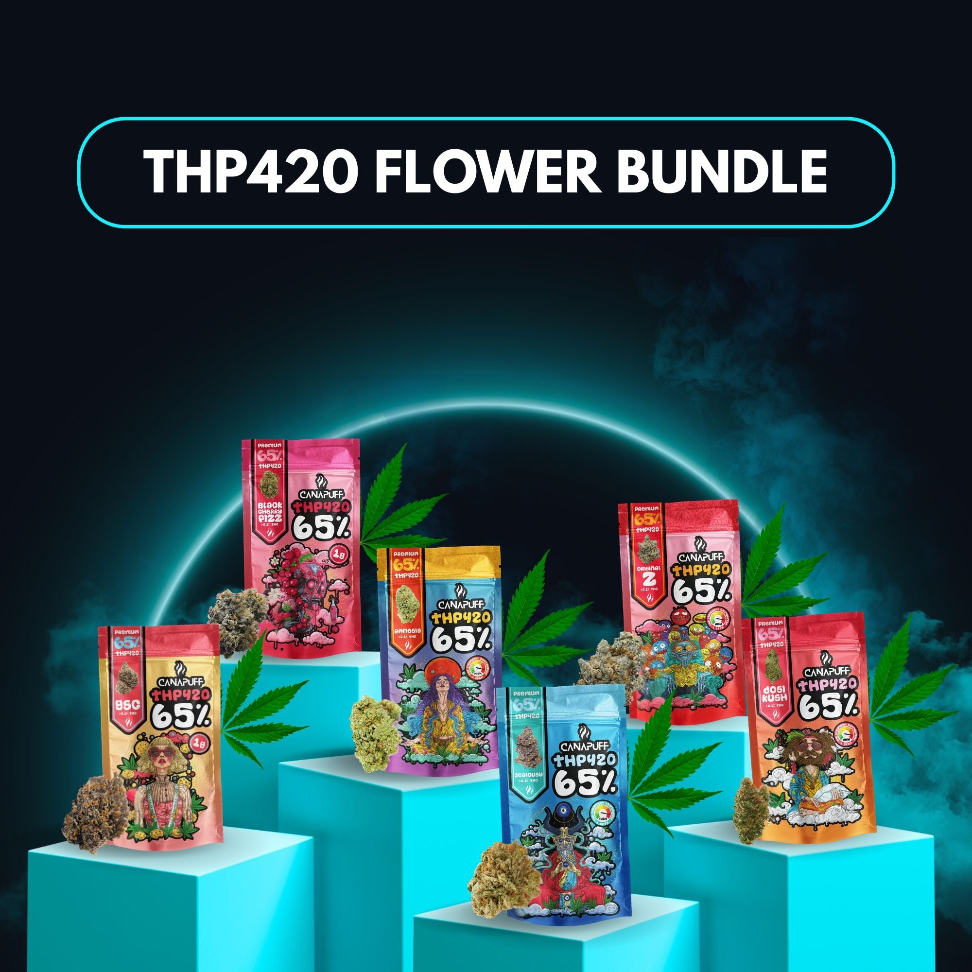 Canapuff THP420 Flower Bundle  Mlange Premium 65%