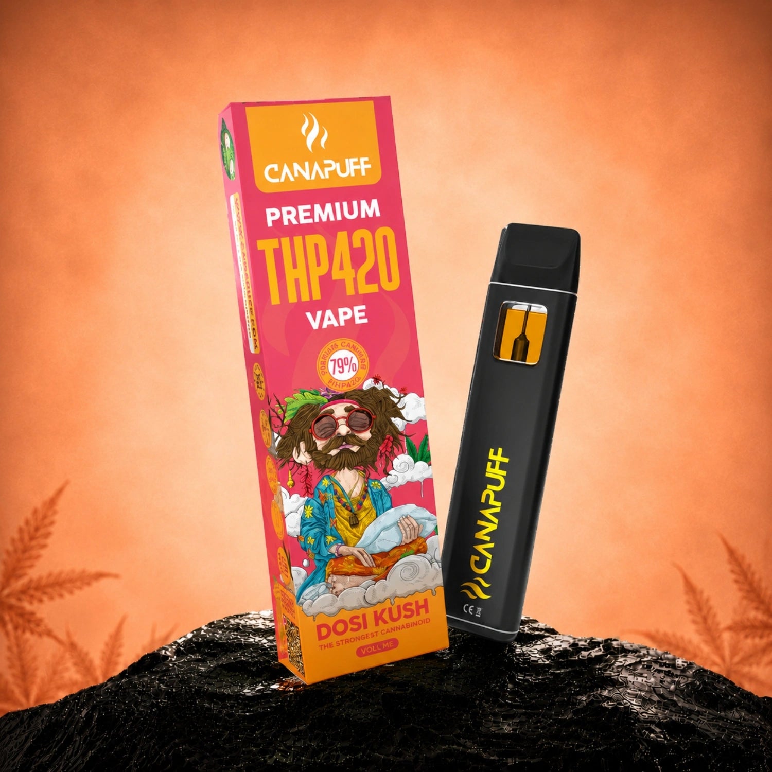 THP420 Vape - Dosi Kush 79% | Canapuff ✨