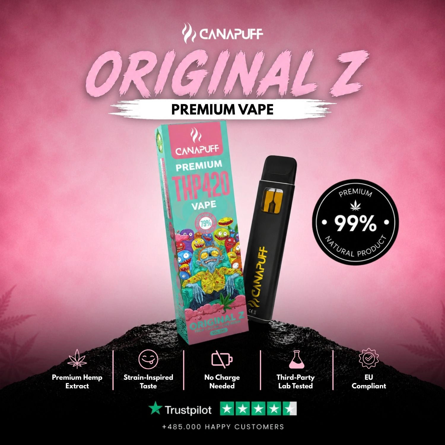 THP420 Vape Original Z 79% 1ml