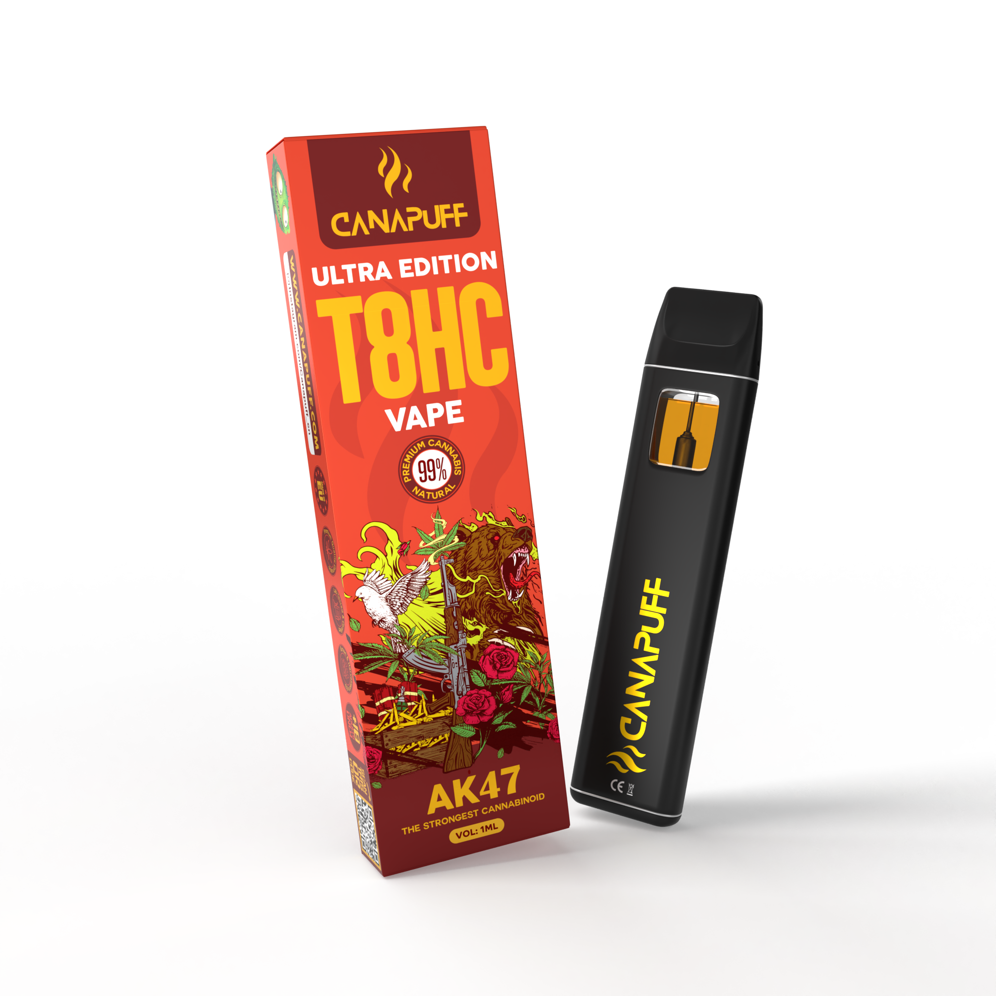 T8HC Vape AK47 Ultra Edition 99% 1ml
