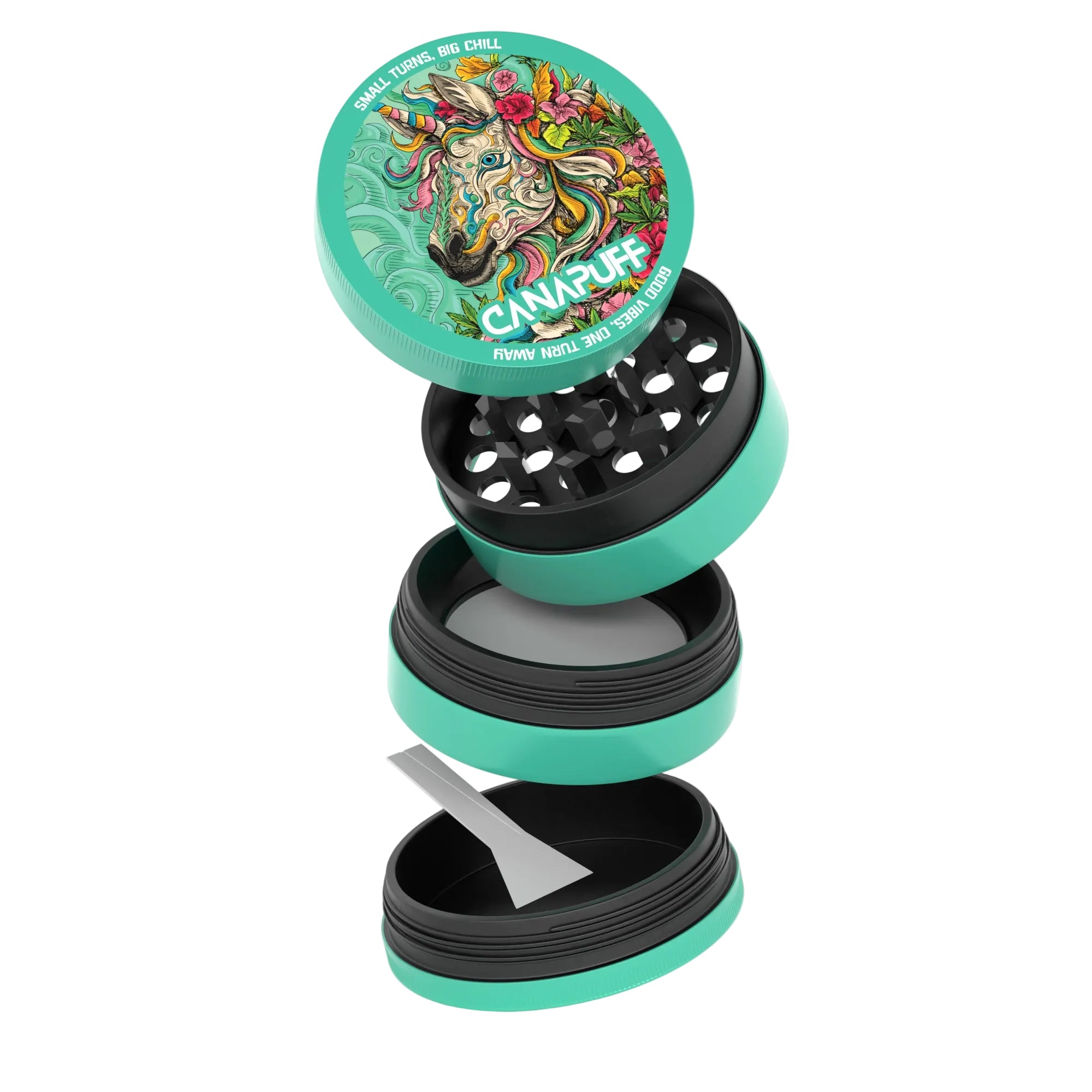 Grinder Metalic Unicorn Piss