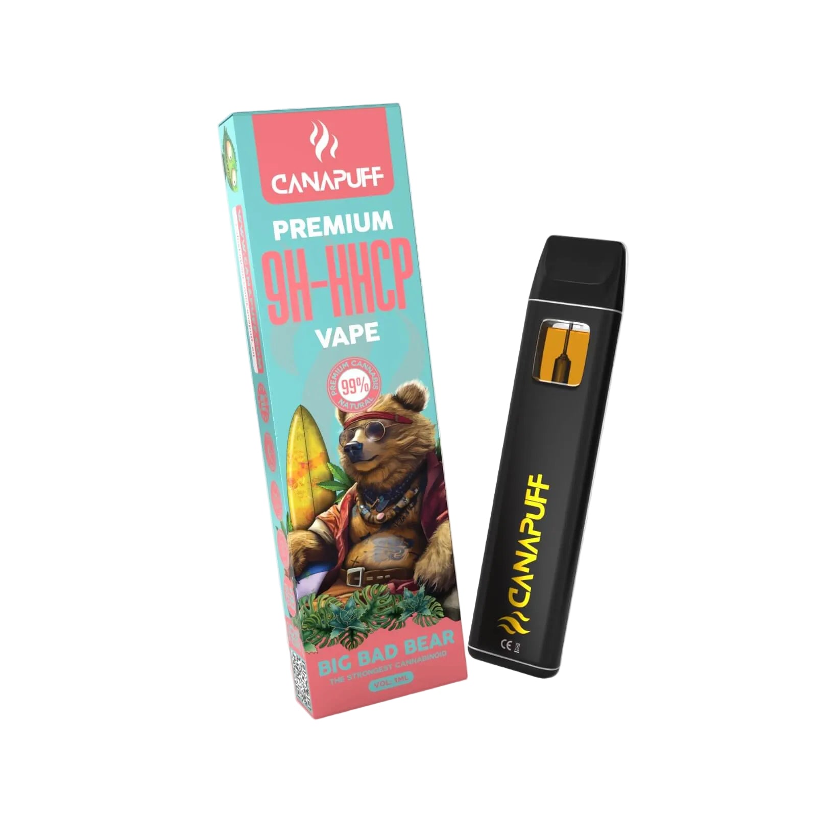 9h-HHCP Vape Big Bad Bear 99 % 1 ml
