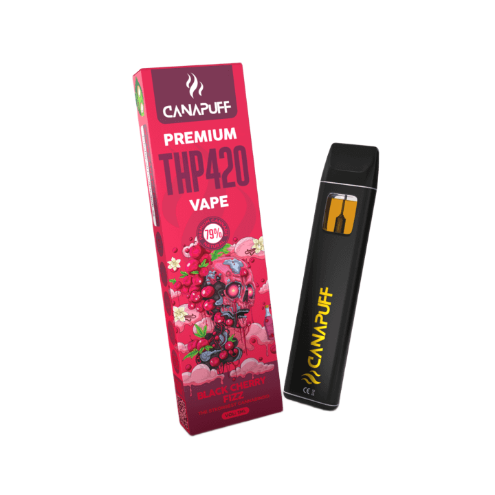 THP420 Vape Šumivá černá třešeň 79 % 1 ml