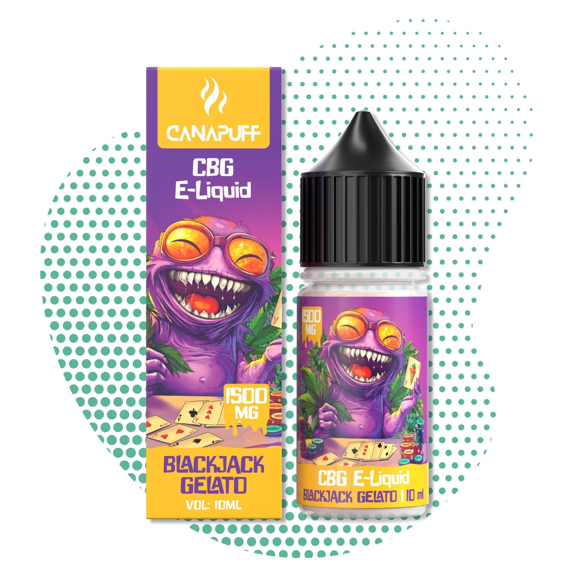 CBG Liquid 1.500mg - Blackjack Gelato-Canapuff