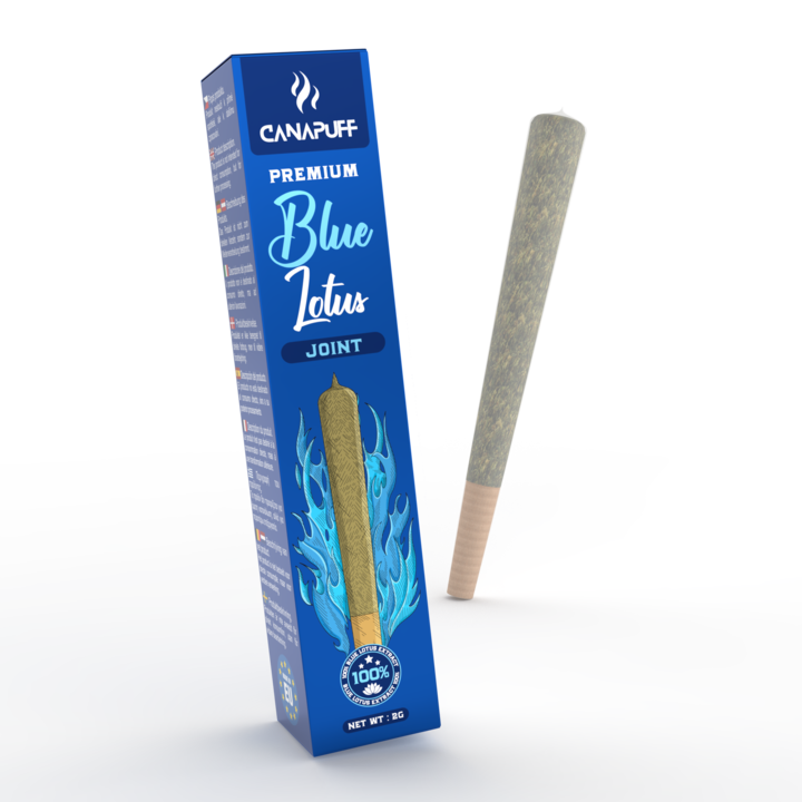 Canapuff Blue Lotus žolės cigaretė 2g