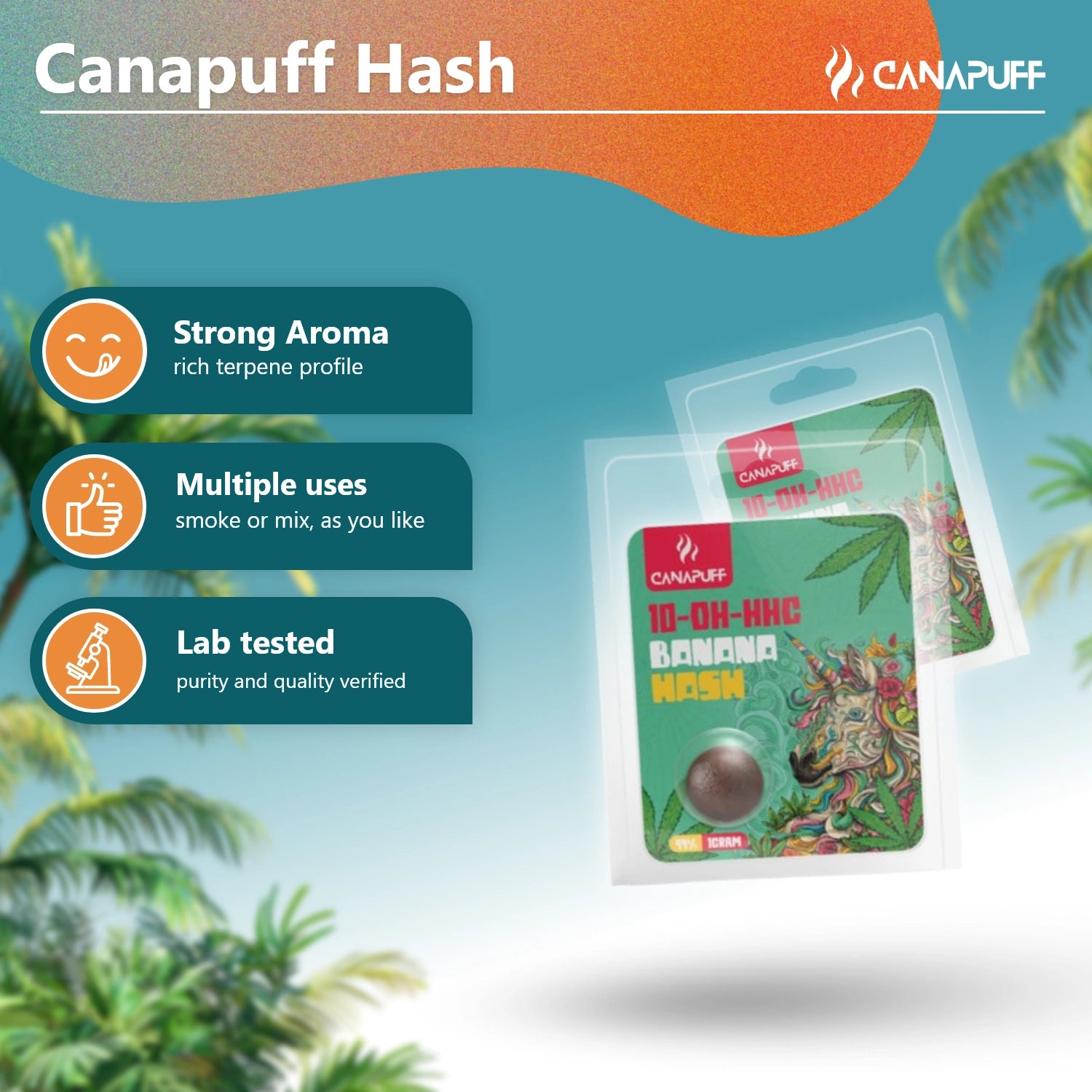 Hash - Banan - 10-OH-HHC 99%
