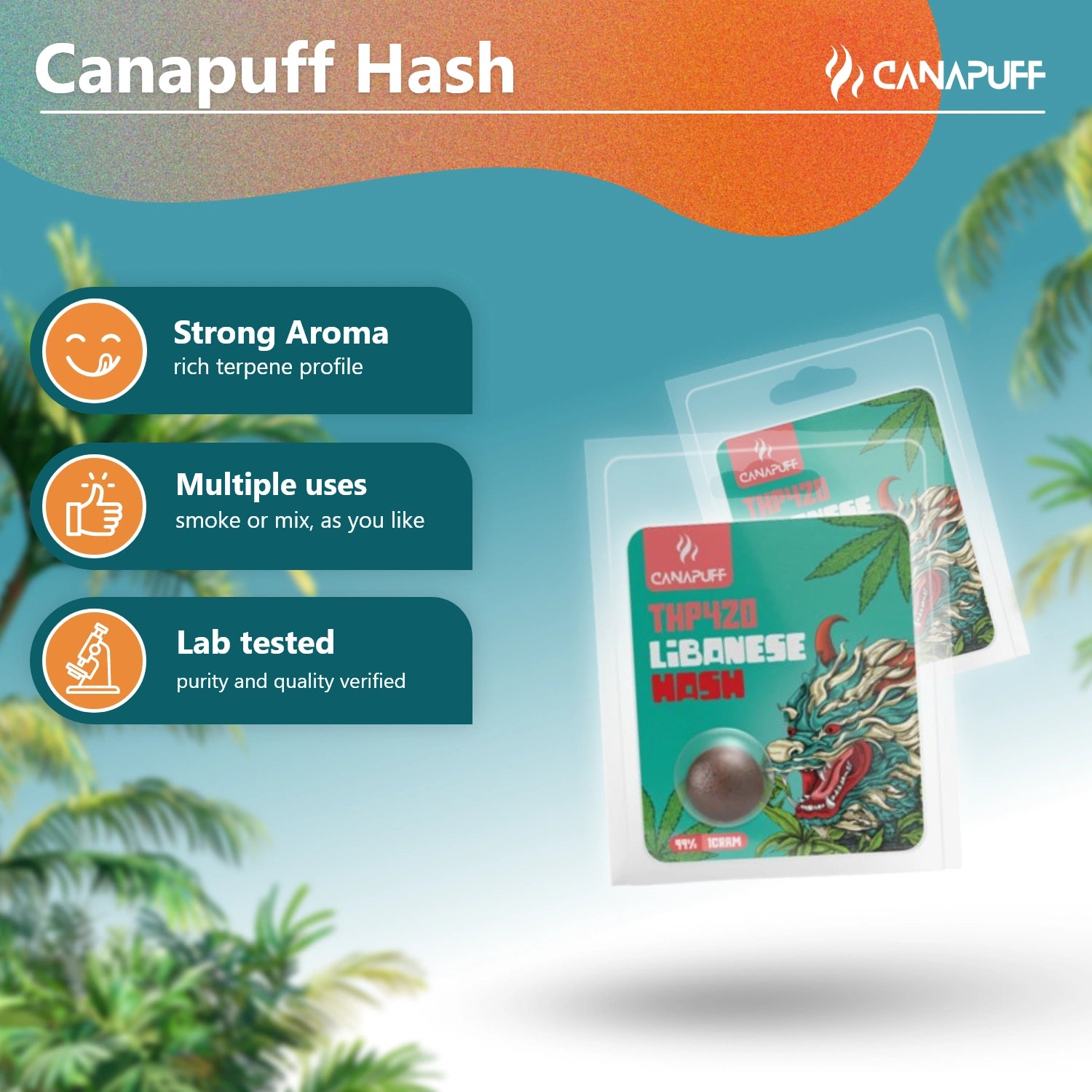 THP420 Хеш Libanese 99%