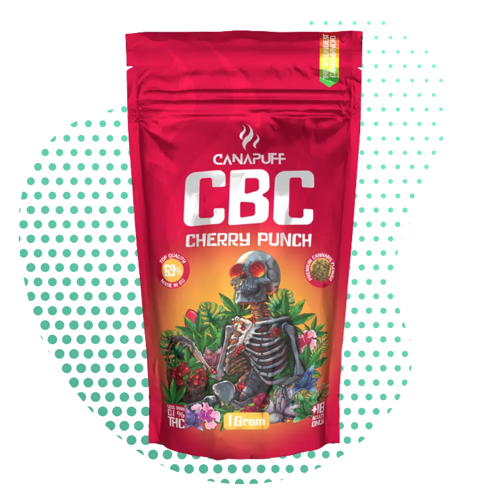 Canapuff - Cherry Punch 69% - CBC Květy